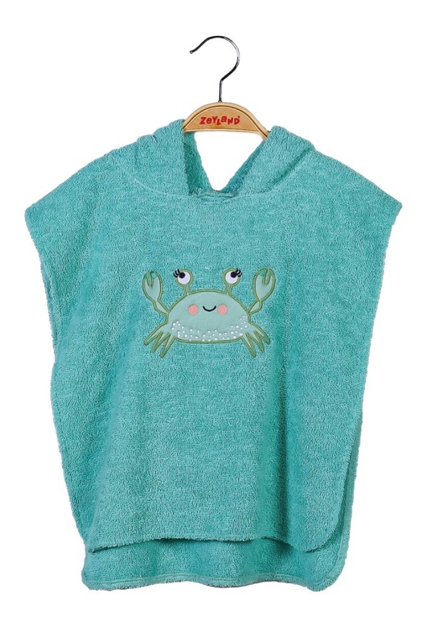 Toptan Çocuk Kapüşonlu Panço Plaj Havlusu 2-4Y 1070-221Z2BRZ27 - 1070-221Z2BRZ27 - Brand: Zeyland - Kids & Bby Clothes From Peralane Kids Turkey