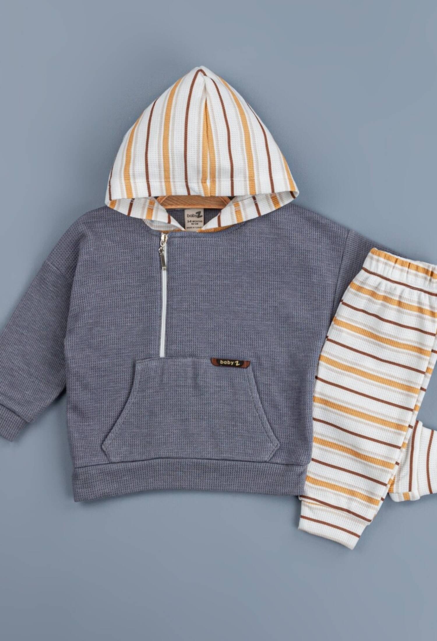 Toptan Erkek Bebek 2'li Eşofman Takımı 6-24M 1097-4670 - 1097-4670 - Brand: BabyZ - Kids & Bby Clothes From Peralane Kids Turkey