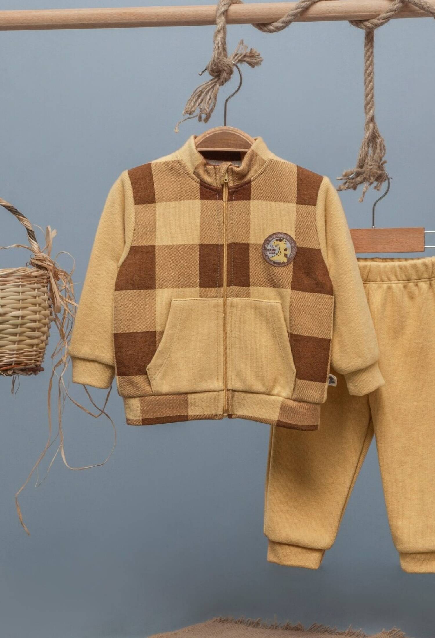 Toptan Erkek Bebek 2'li Eşofman Takımı 6-24M 1097-4757 - 1097-4757 - Brand: BabyZ - Kids & Bby Clothes From Peralane Kids Turkey