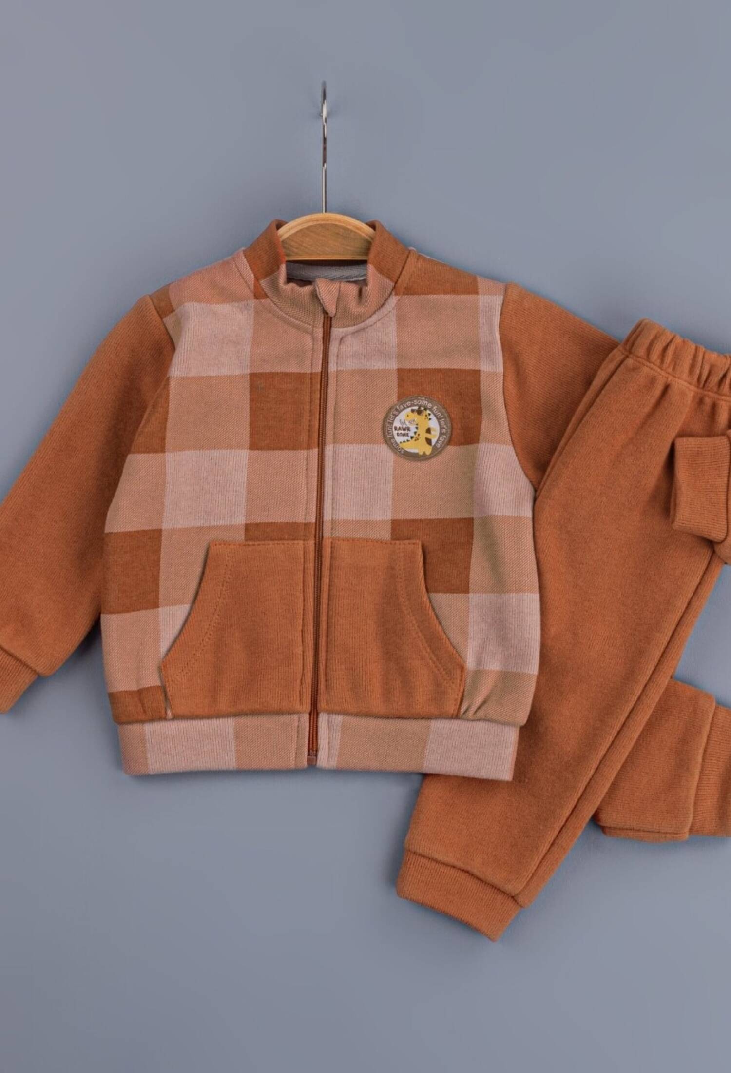 Toptan Erkek Bebek 2'li Eşofman Takımı 6-24M 1097-4757 - 1097-4757 - Brand: BabyZ - Kids & Bby Clothes From Peralane Kids Turkey