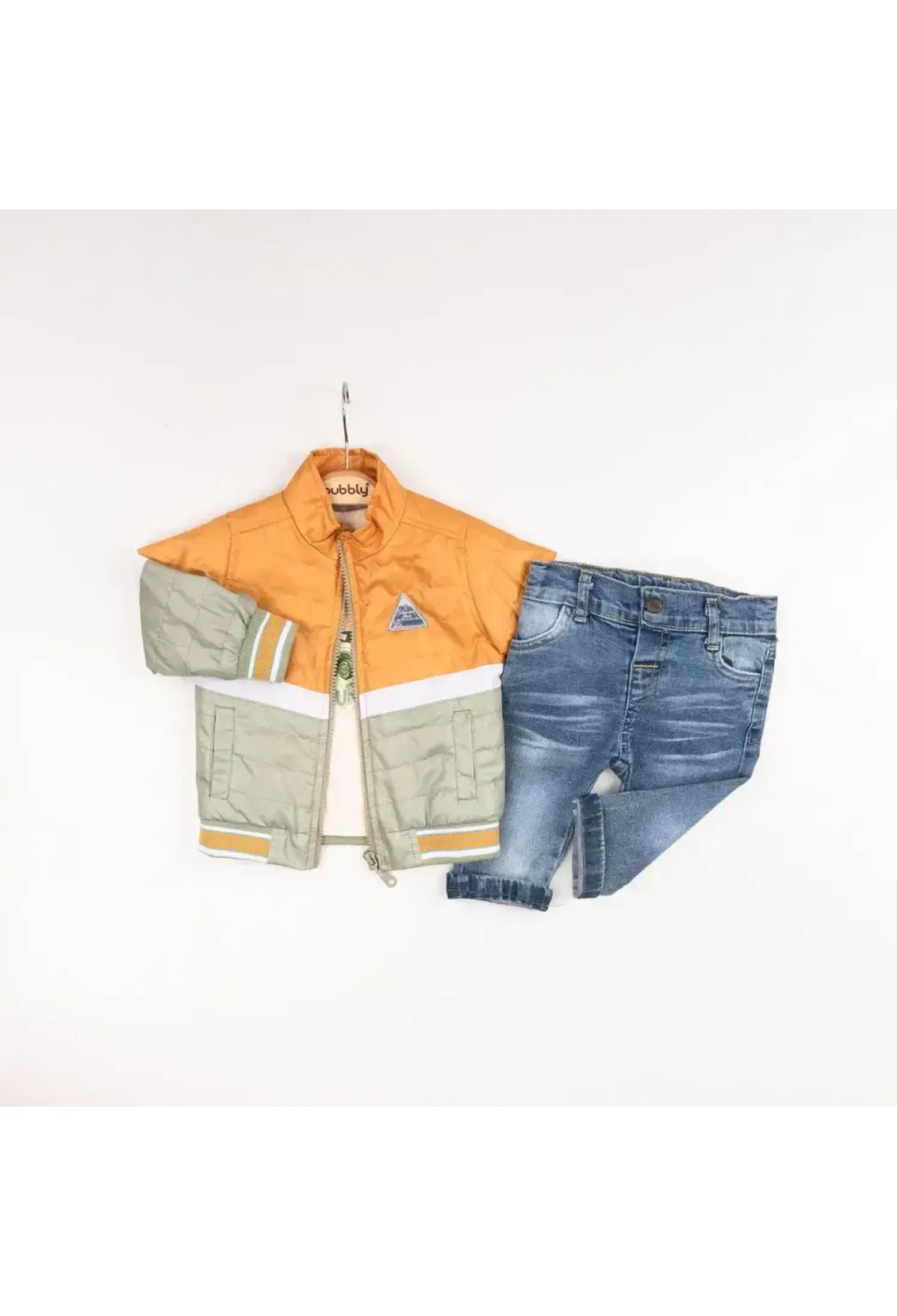 Toptan Erkek Bebek 3'lü Pantolon, Ceket ve Tişört Takımı 6-24M 2035-1569 - 2035-1569 - Brand: Bubbly - Kids & Bby Clothes From Peralane Kids Turkey