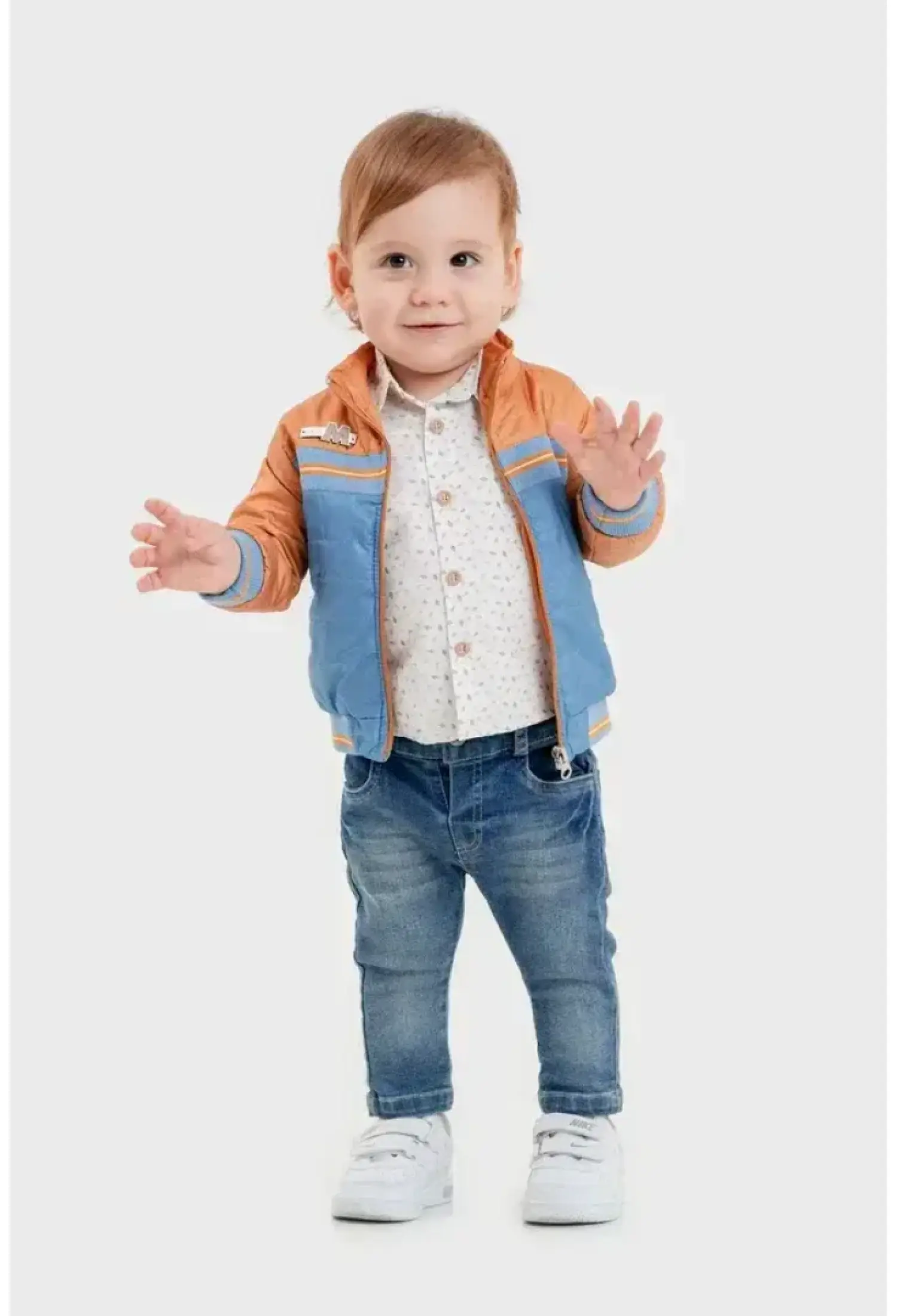 Toptan Erkek Bebek 3'lü Pantolon, Gömlek ve Ceket Takımı 6-24M 2035-1565 - 2035-1565 - Brand: Bubbly - Kids & Bby Clothes From Peralane Kids Turkey