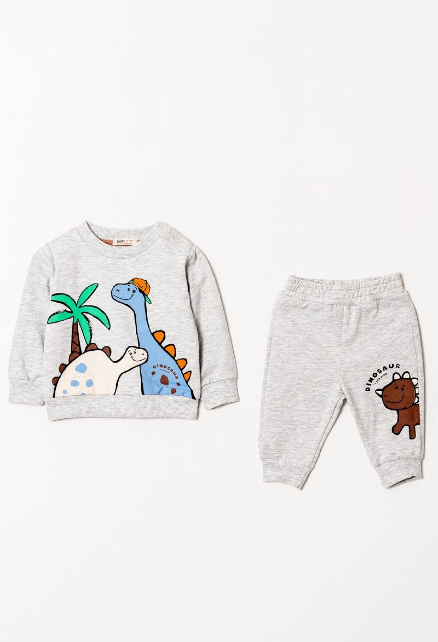 Toptan Erkek Bebek Baskılı Eşofman Takımı 6-18M 1099-0803 - 1099-0803 - Brand: Tuffy - Kids & Bby Clothes From Peralane Kids Turkey