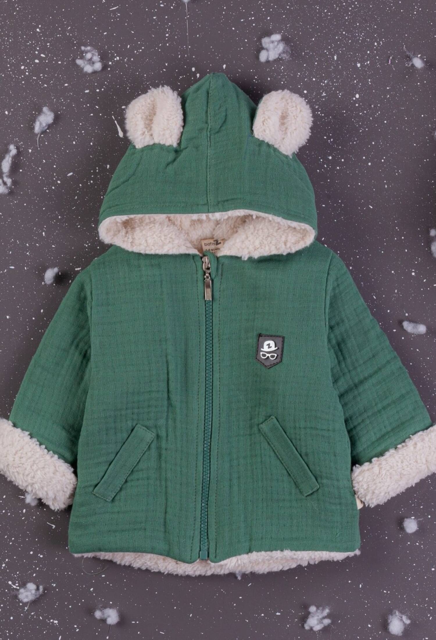 Toptan Erkek Bebek Muslin Kapüşonlu Mont 6-24M 1097-4756 - 1097-4756 - Brand: BabyZ - Kids & Bby Clothes From Peralane Kids Turkey