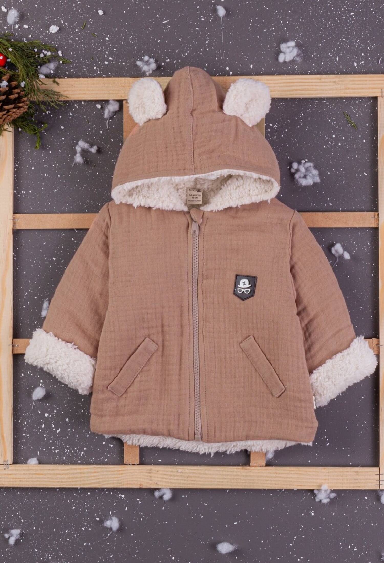 Toptan Erkek Bebek Muslin Kapüşonlu Mont 6-24M 1097-4756 - 1097-4756 - Brand: BabyZ - Kids & Bby Clothes From Peralane Kids Turkey