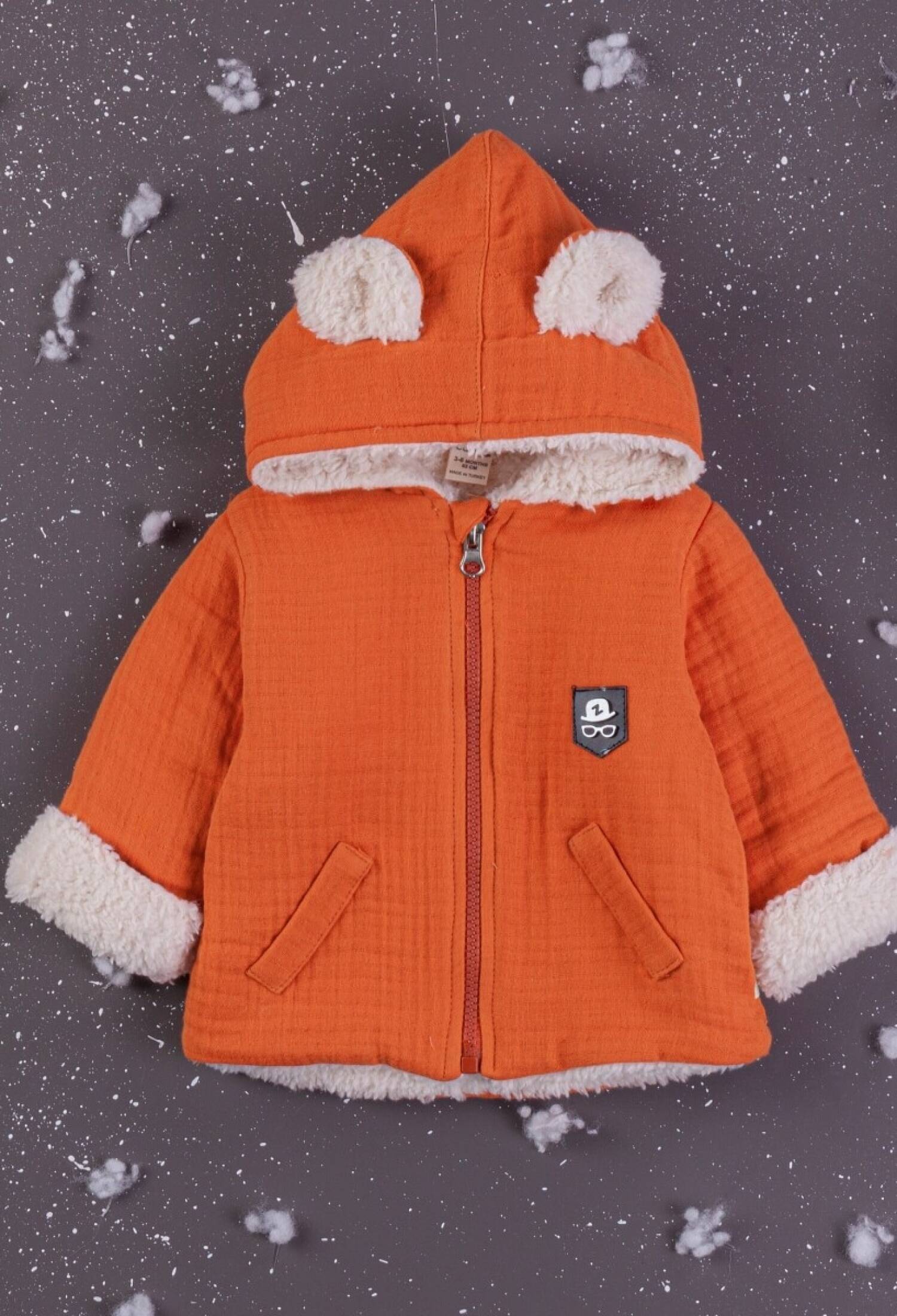 Toptan Erkek Bebek Muslin Kapüşonlu Mont 6-24M 1097-4756 - 1097-4756 - Brand: BabyZ - Kids & Bby Clothes From Peralane Kids Turkey