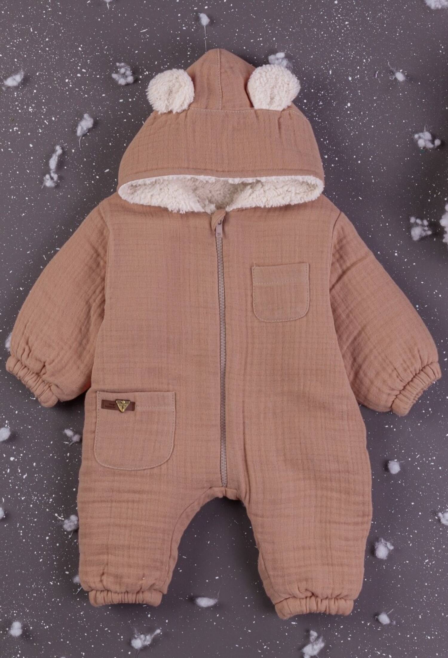 Toptan Erkek Bebek Muslin Kapüşonlu Tulum 3-12M 1097-4363 - 1097-4363 - Brand: BabyZ - Kids & Bby Clothes From Peralane Kids Turkey