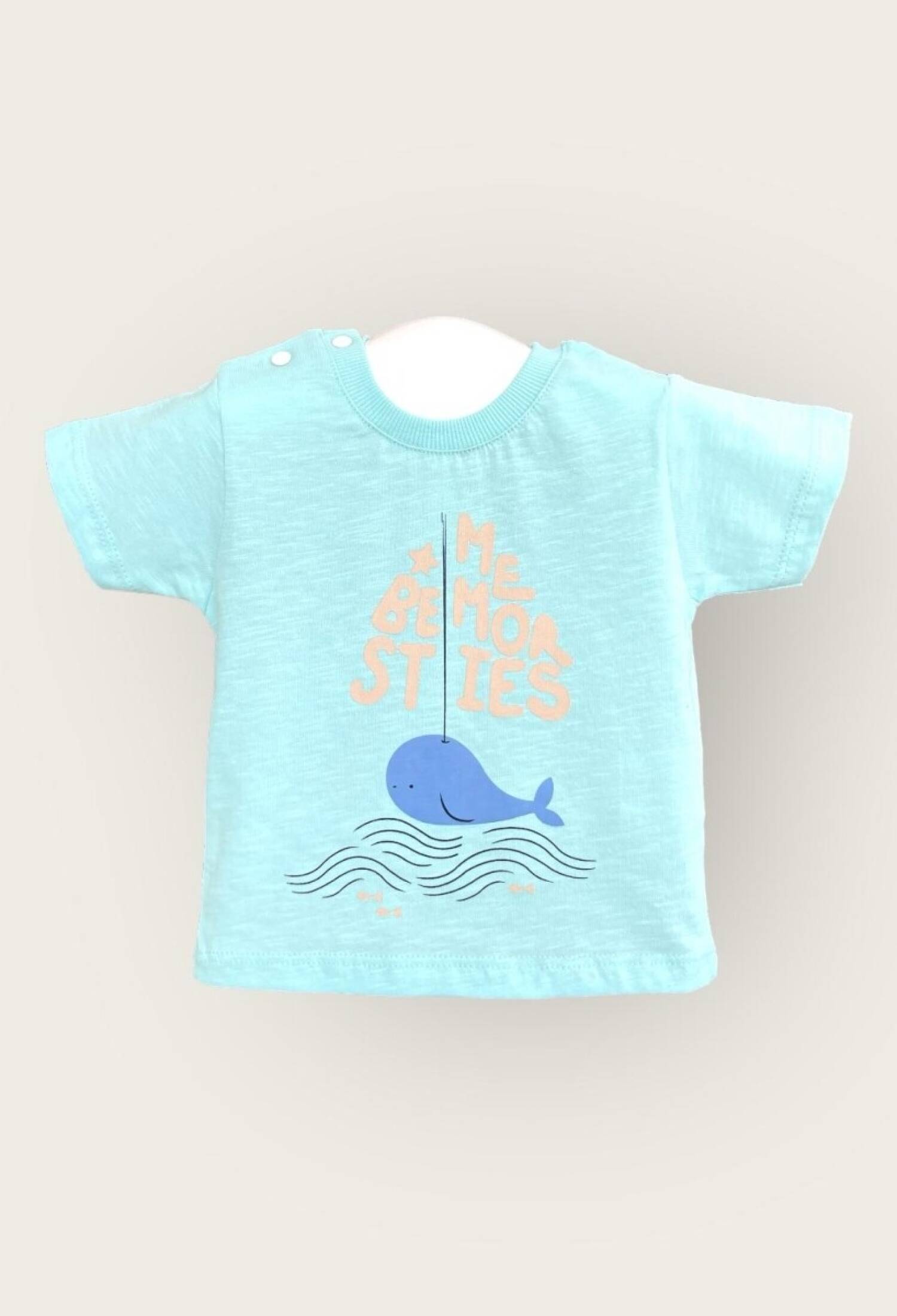 Toptan Erkek Bebek Tişört 6-18M 2047-3552 - 2047-3552 - Brand: Algiy Mini - Kids & Bby Clothes From Peralane Kids Turkey