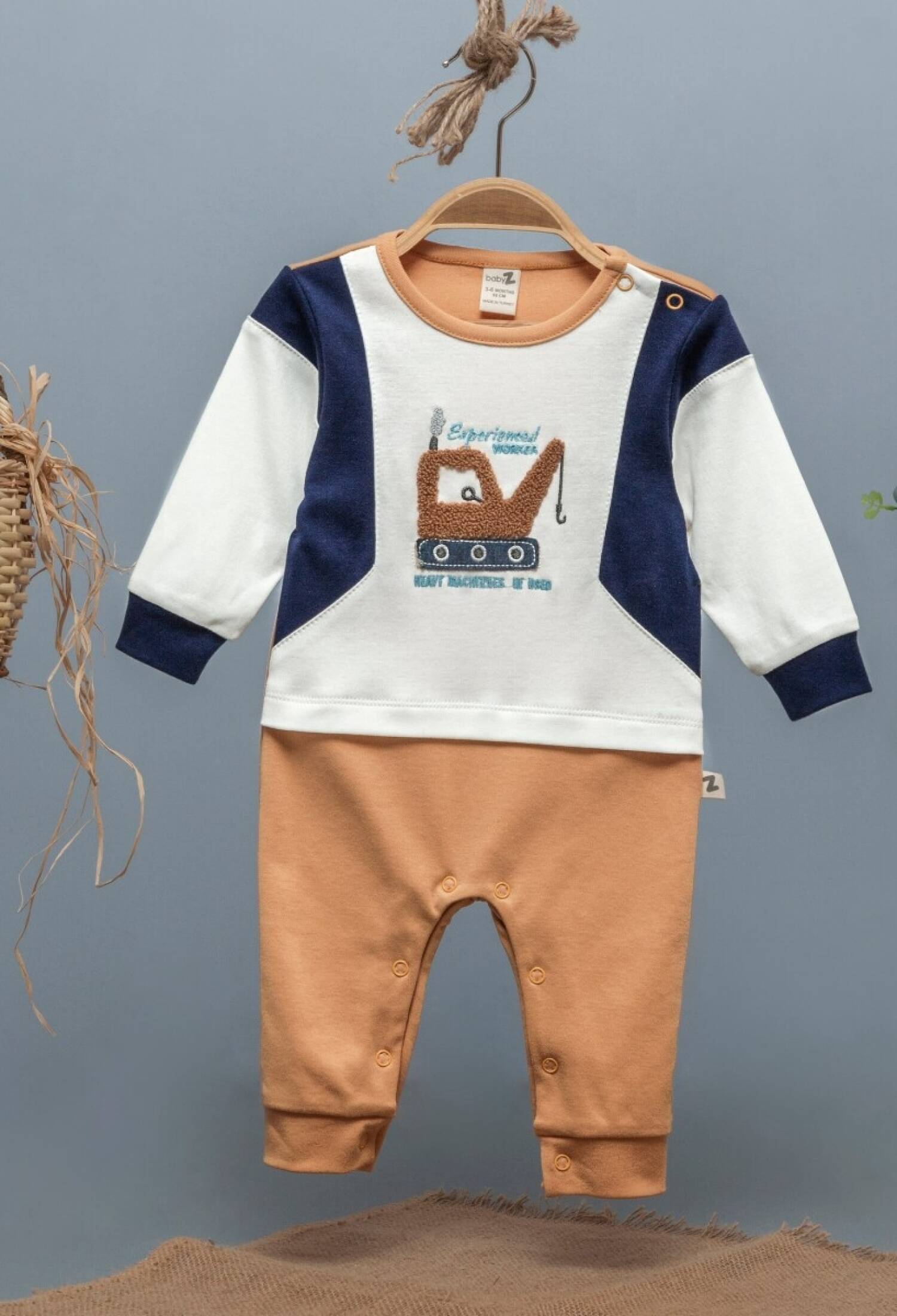 Toptan Erkek Bebek Tulum 3-12M 1097-4348 - 1097-4348 - Brand: BabyZ - Kids & Bby Clothes From Peralane Kids Turkey