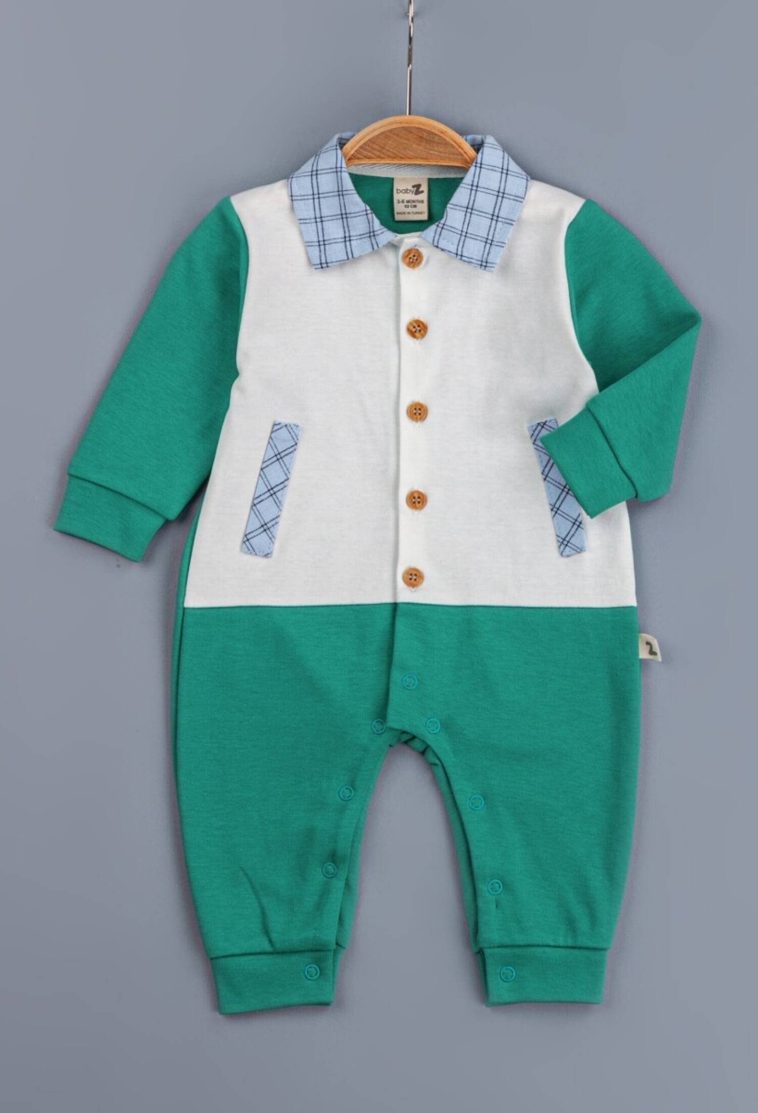 Toptan Erkek Bebek Tulum 3-12M 1097-4356 - 1097-4356 - Brand: BabyZ - Kids & Bby Clothes From Peralane Kids Turkey
