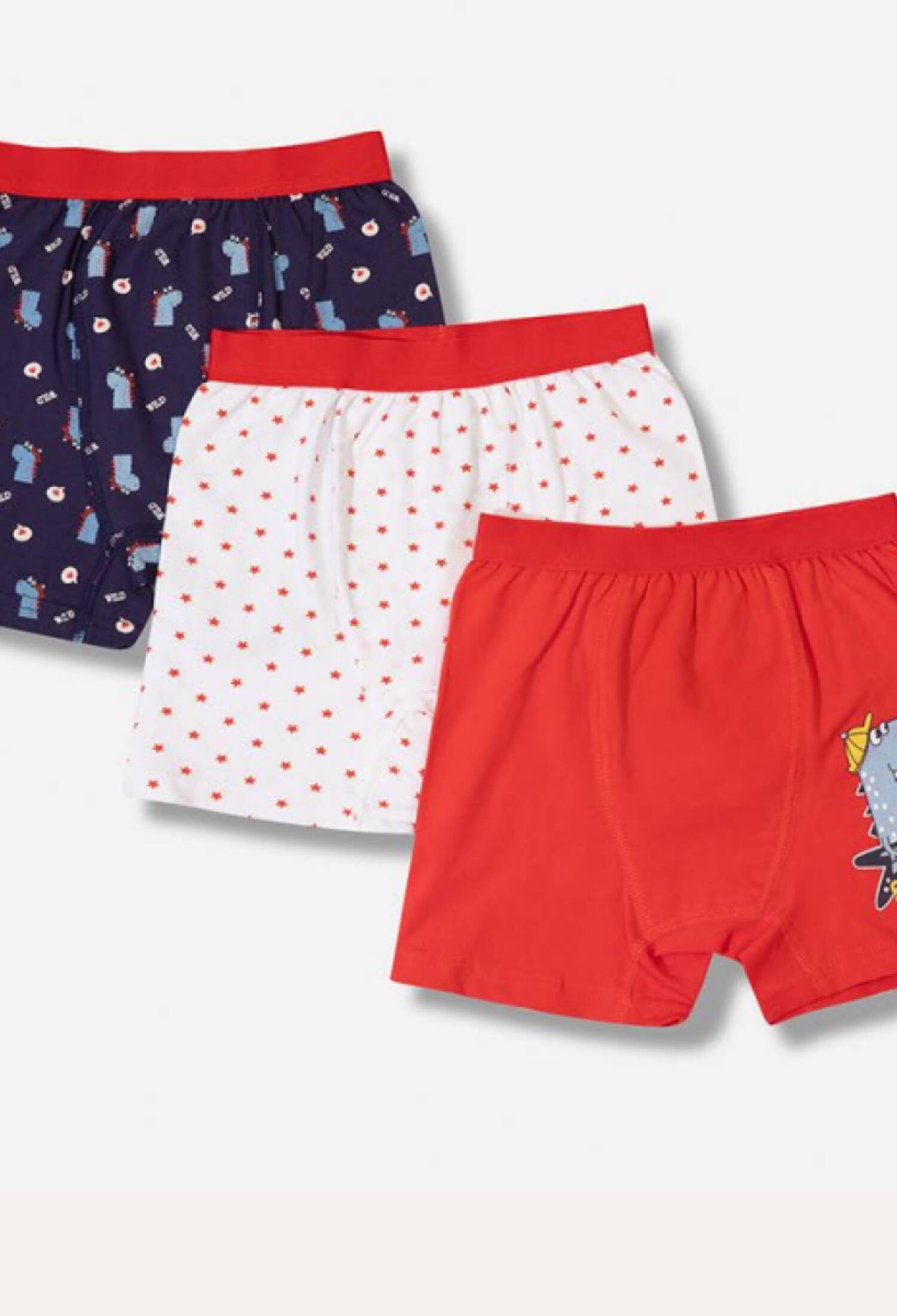 Toptan Erkek Çocuk 15'li Boxer 3-12Y 1064-DFN-B030-22 - 1064-DFN-B030-22 - Brand: Defne - Kids & Bby Clothes From Peralane Kids Turkey