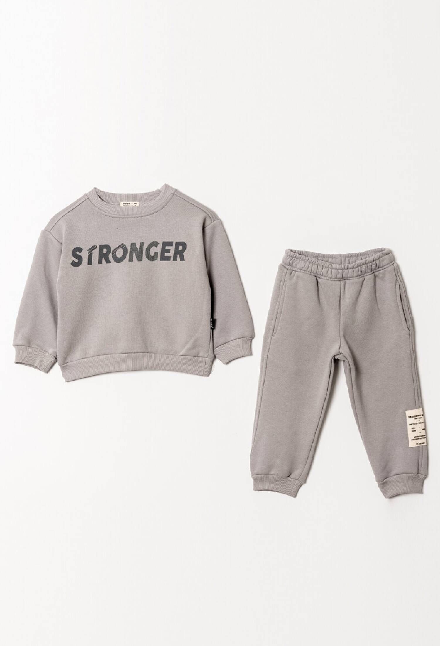 Toptan Erkek Çocuk 2'li Basic Eşofman Takım 2-5Y 1099-0879 - 1099-0879 - Brand: Tuffy - Kids & Bby Clothes From Peralane Kids Turkey