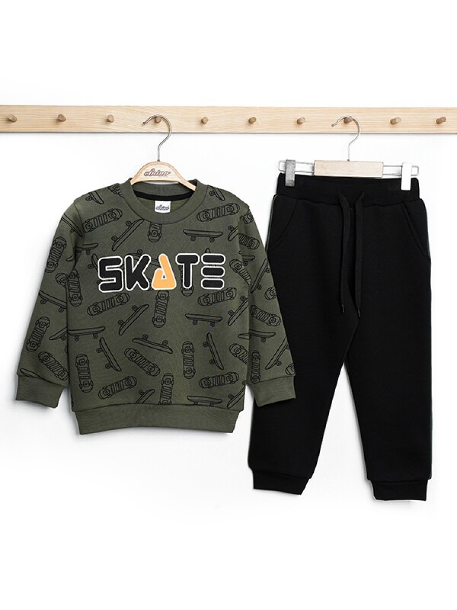 Toptan Erkek Çocuk 2’li Eşofman Takımı 3-6Y 1025-21505 – 1025-21505 – Brand: Elnino – Kids & Bby Clothes From Peralane Kids Turkey