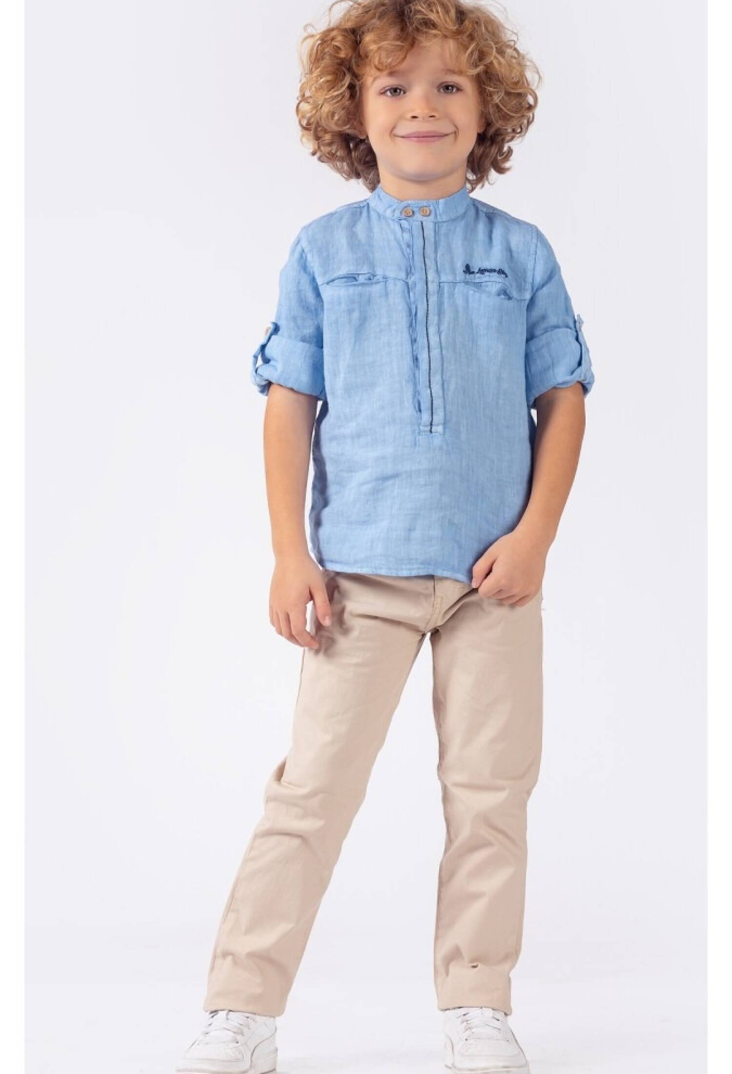 Toptan Erkek Çocuk 2'li Gömlek ve Pantolon Takım 5-8Y 1015-9631 - 1015-9631 - Brand: Lemon - Kids & Bby Clothes From Peralane Kids Turkey