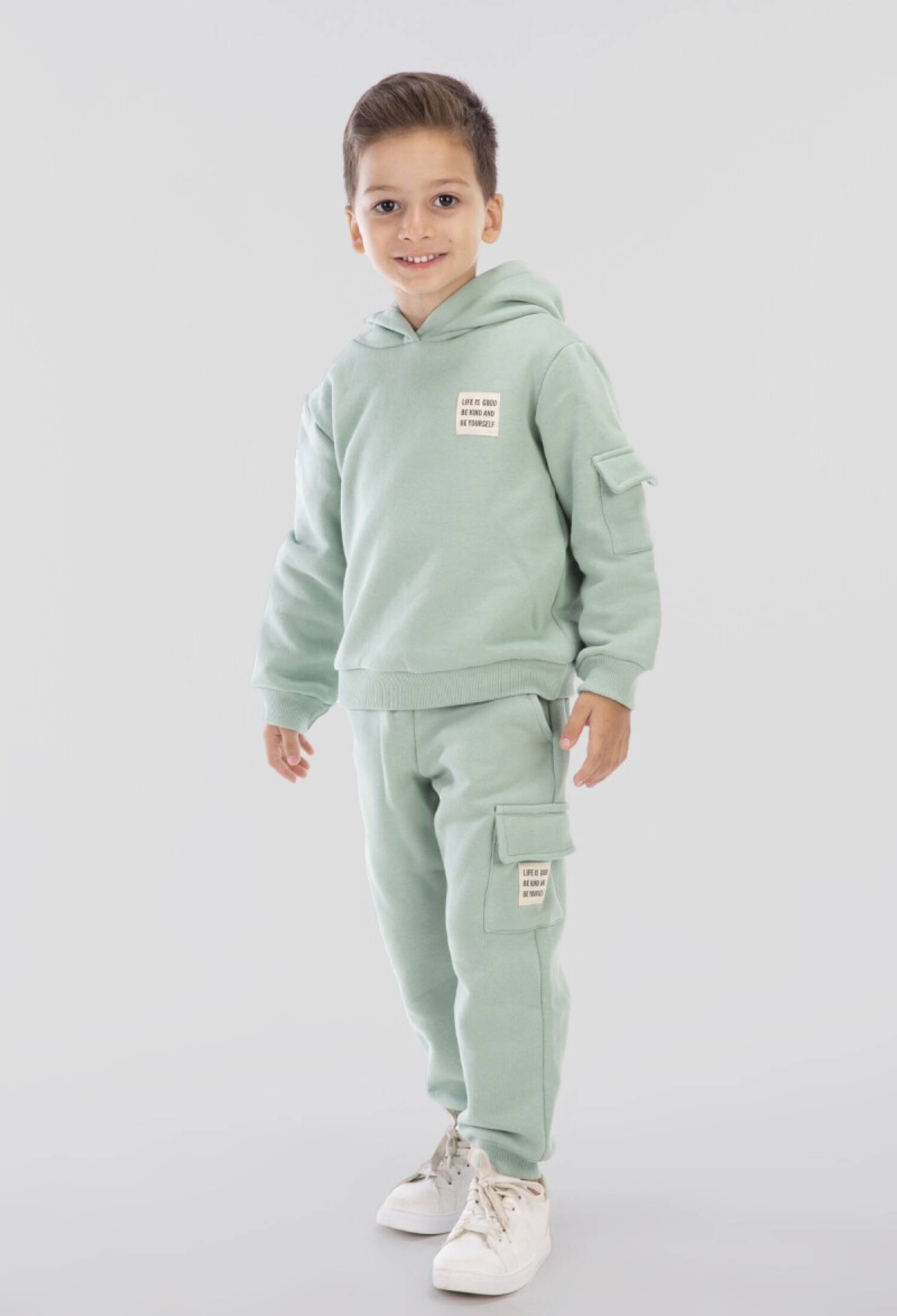 Toptan Erkek Çocuk 2'li Kapüşonlu Basic Eşofman Takım 2-5Y 1099-0857 - 1099-0857 - Brand: Tuffy - Kids & Bby Clothes From Peralane Kids Turkey