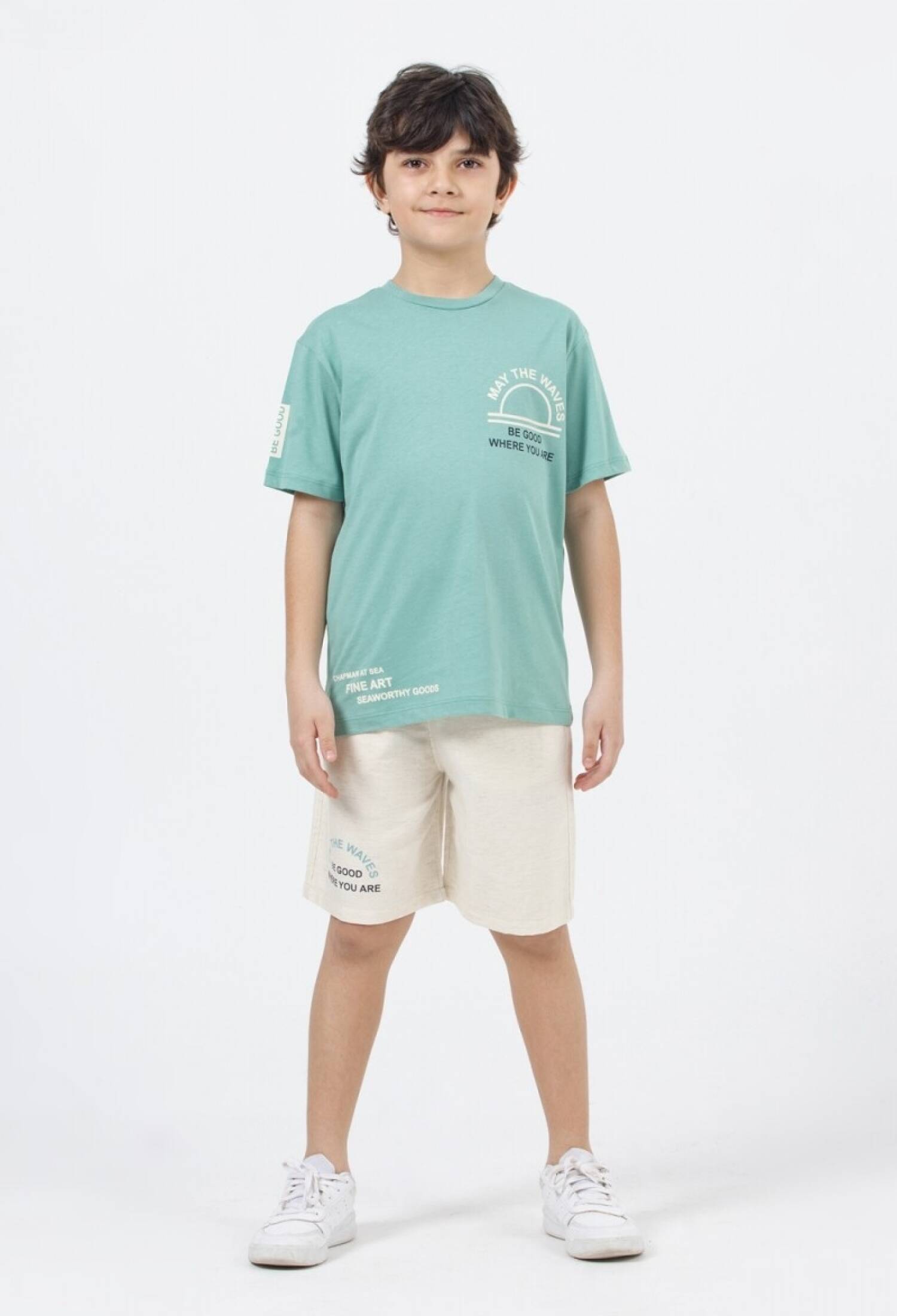 Toptan Erkek Çocuk 2'li Tişört ve Şort Takım 9-14Y DMB Boys&Girls 1081-7457 - 1081-7457 - Brand: DMB Boys&Girls - Kids & Bby Clothes From Peralane Kids Turkey