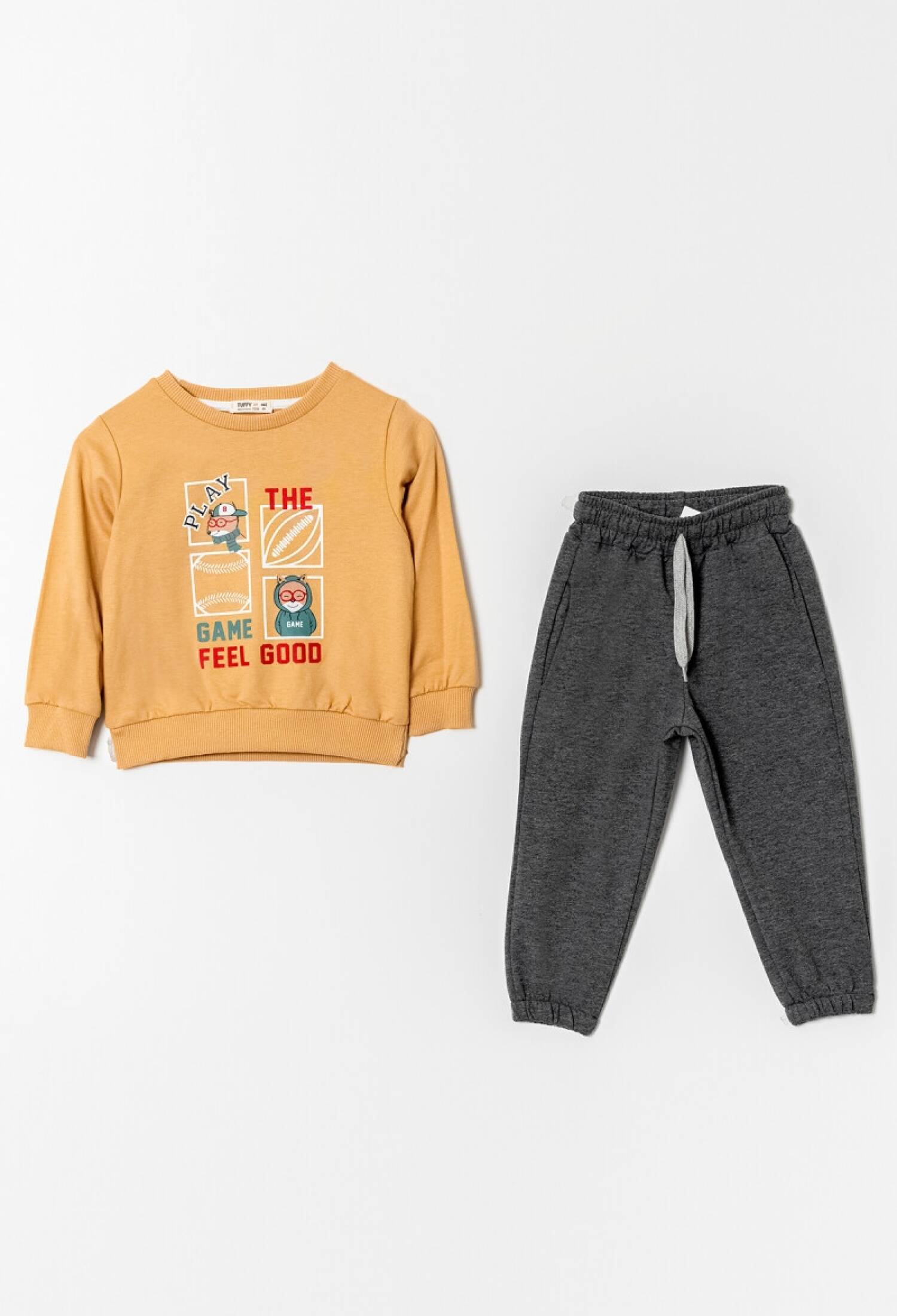 Toptan Erkek Çocuk Eşofman Takım 2-5Y 1099-0851 - 1099-0851 - Brand: Tuffy - Kids & Bby Clothes From Peralane Kids Turkey