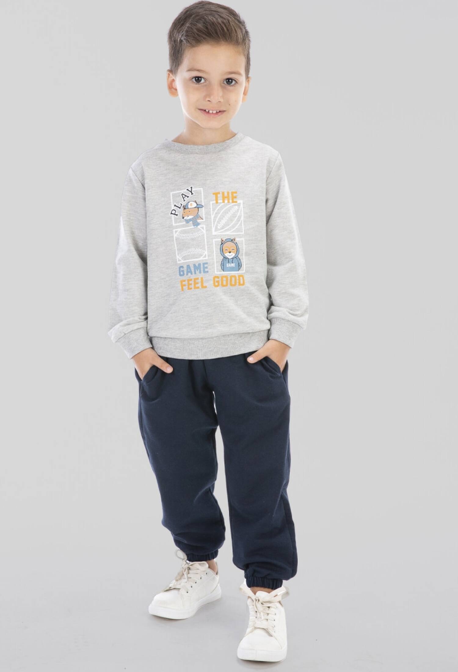 Toptan Erkek Çocuk Eşofman Takım 2-5Y 1099-0851 - 1099-0851 - Brand: Tuffy - Kids & Bby Clothes From Peralane Kids Turkey