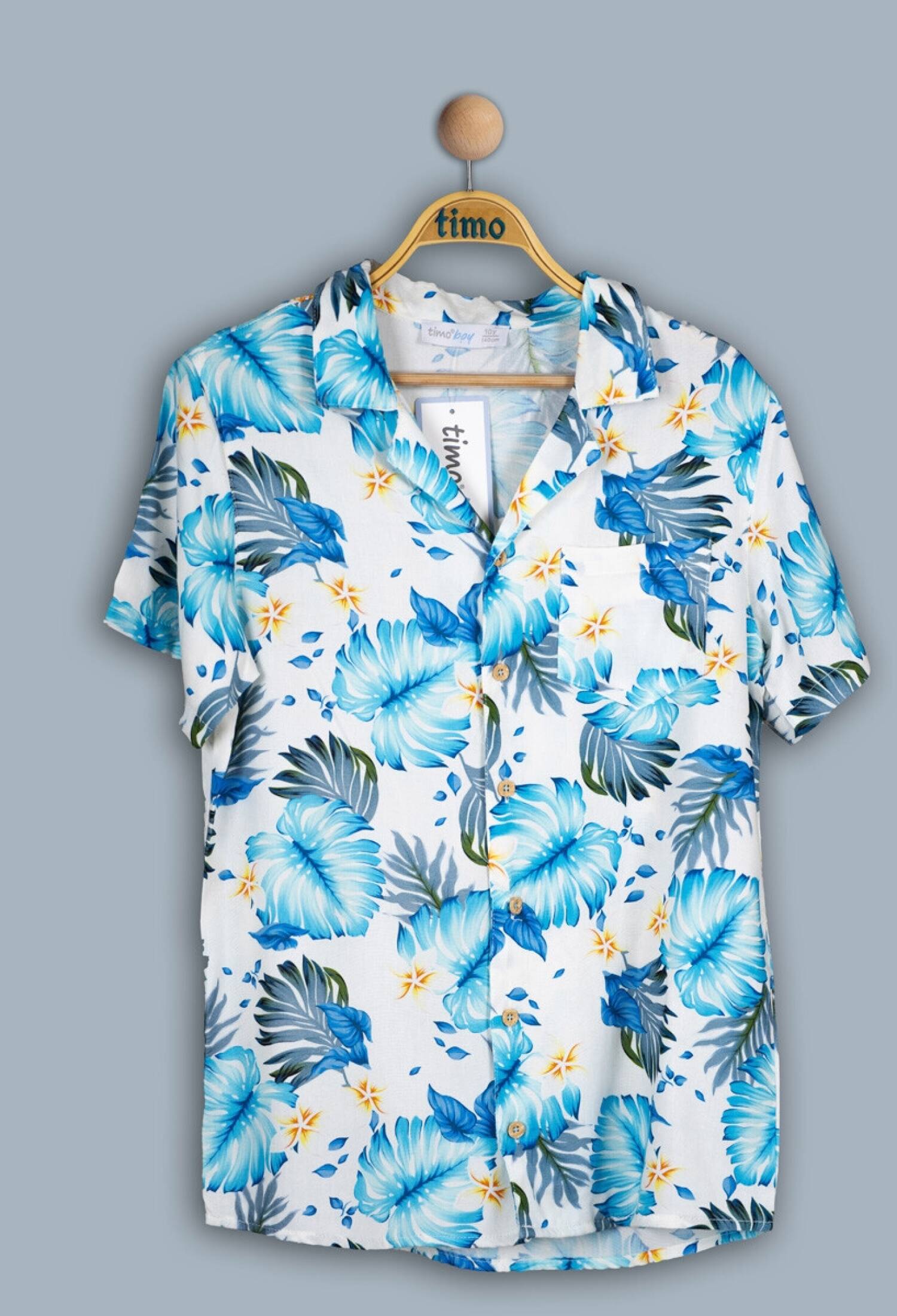 Toptan Erkek Çocuk Gömlek 2-5Y 1018-TE4DÜ202242582 - 1018-TE4DÜ202242582 - Brand: Timo - Kids & Bby Clothes From Peralane Kids Turkey