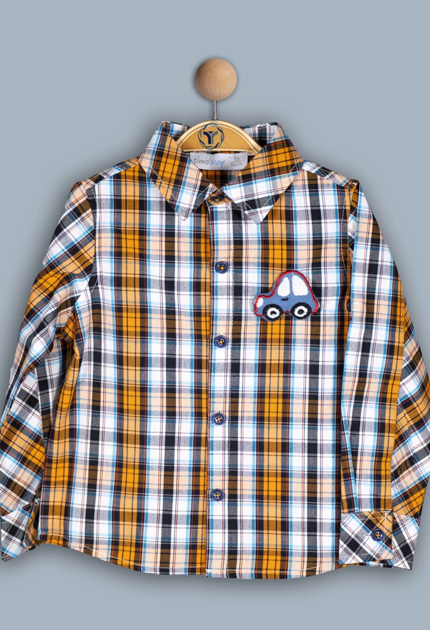 Toptan Erkek Çocuk Gömlek 2-5Y 1018-TE4DÜ202243572 - 1018-TE4DÜ202243572 - Brand: Timo - Kids & Bby Clothes From Peralane Kids Turkey