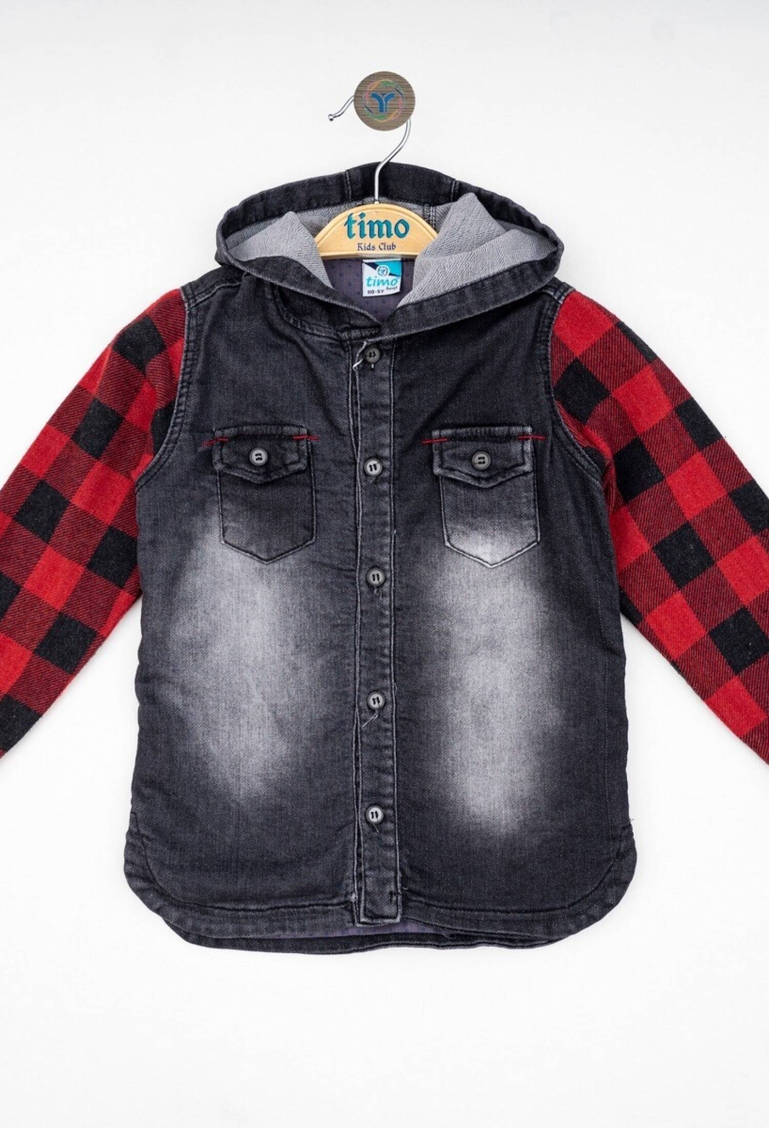 Toptan Erkek Çocuk Jean Gömlek 10-13Y 1018-101308914 - 1018-101308914 - Brand: Timo - Kids & Bby Clothes From Peralane Kids Turkey