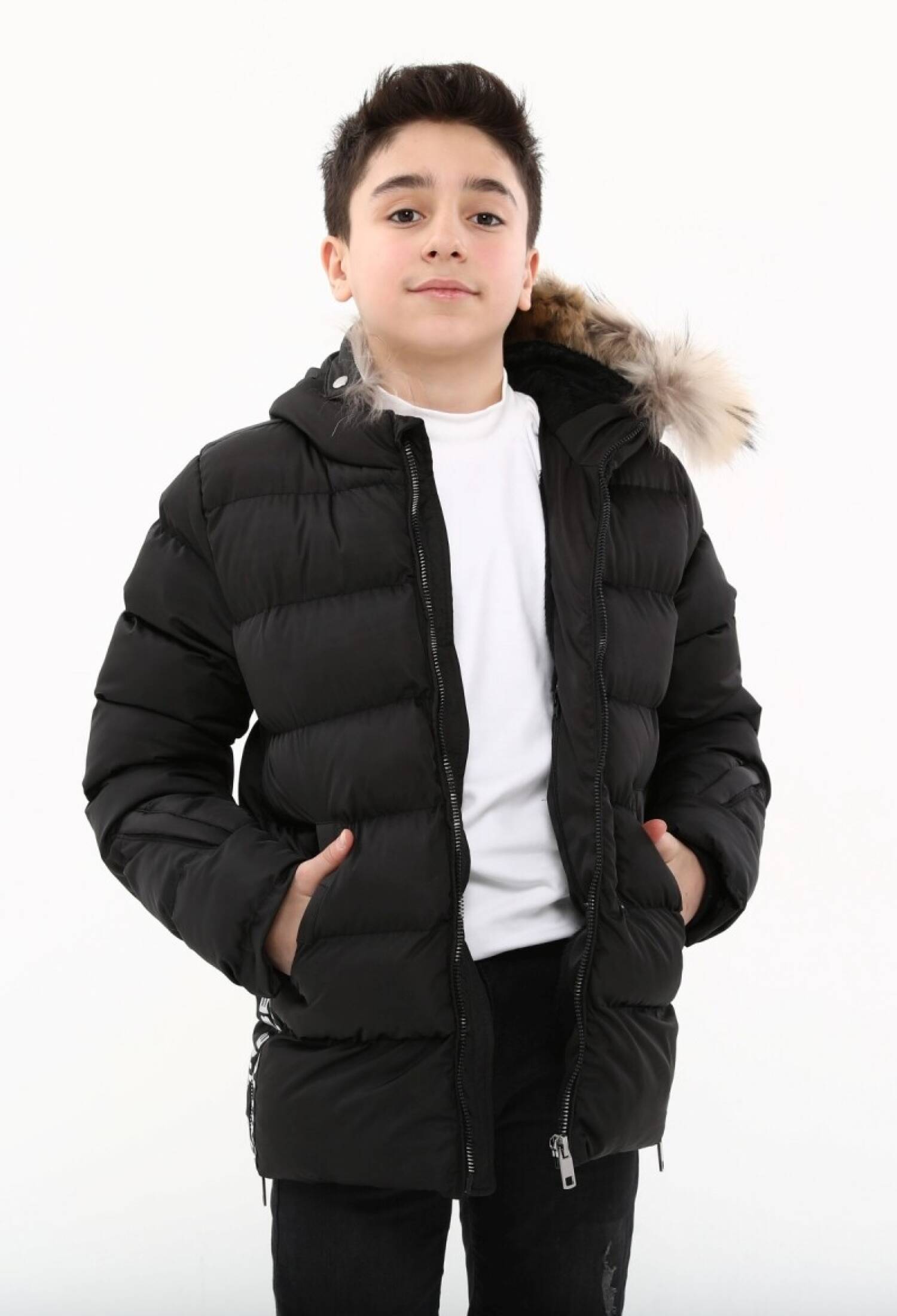Toptan Erkek Çocuk Mont 6-14Y 2007-51271 - 2007-51271 - Brand: Benitto Kids - Kids & Bby Clothes From Peralane Kids Turkey