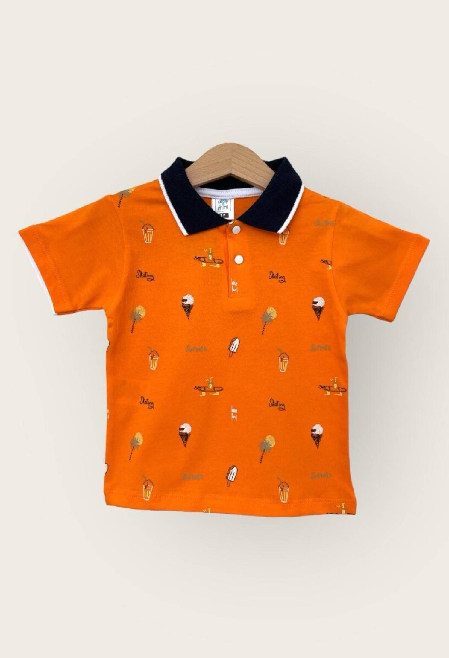 Toptan Erkek Çocuk Tişört 1-4Y 2047-3560 - 2047-3560 - Brand: Algiy Mini - Kids & Bby Clothes From Peralane Kids Turkey