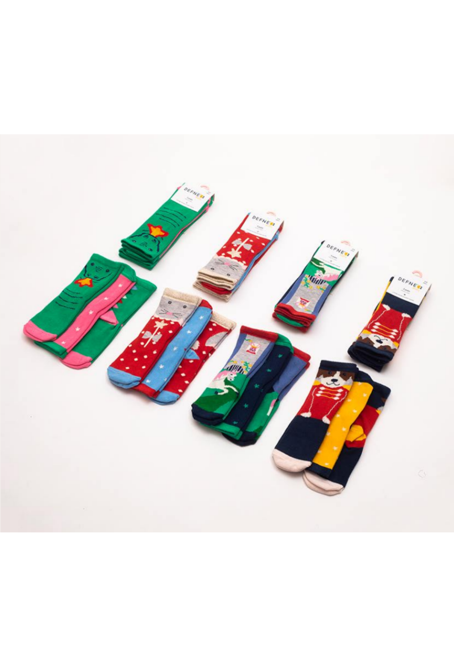 Toptan Kız Bebek 24 Çift Çorap 1064-DFN3-K016-22(12-18) - 1064-DFN3-K016-22(12-18) - Brand: Defne - Kids & Bby Clothes From Peralane Kids Turkey