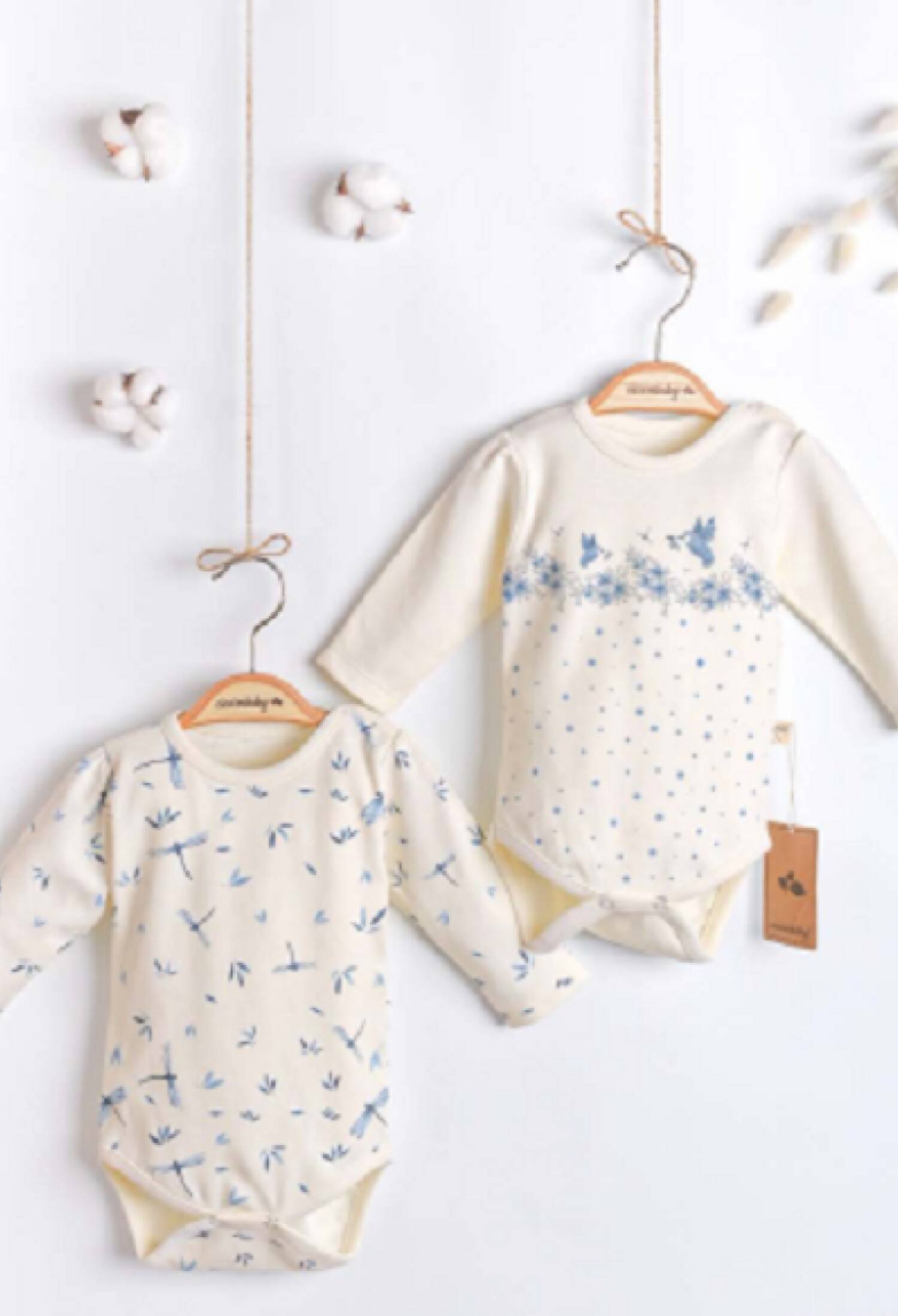 Toptan Kız Bebek 2'li Zıbın Takım 3-9M 1043-4938 - 1043-4938 - Brand: Ciccimbaby - Kids & Bby Clothes From Peralane Kids Turkey