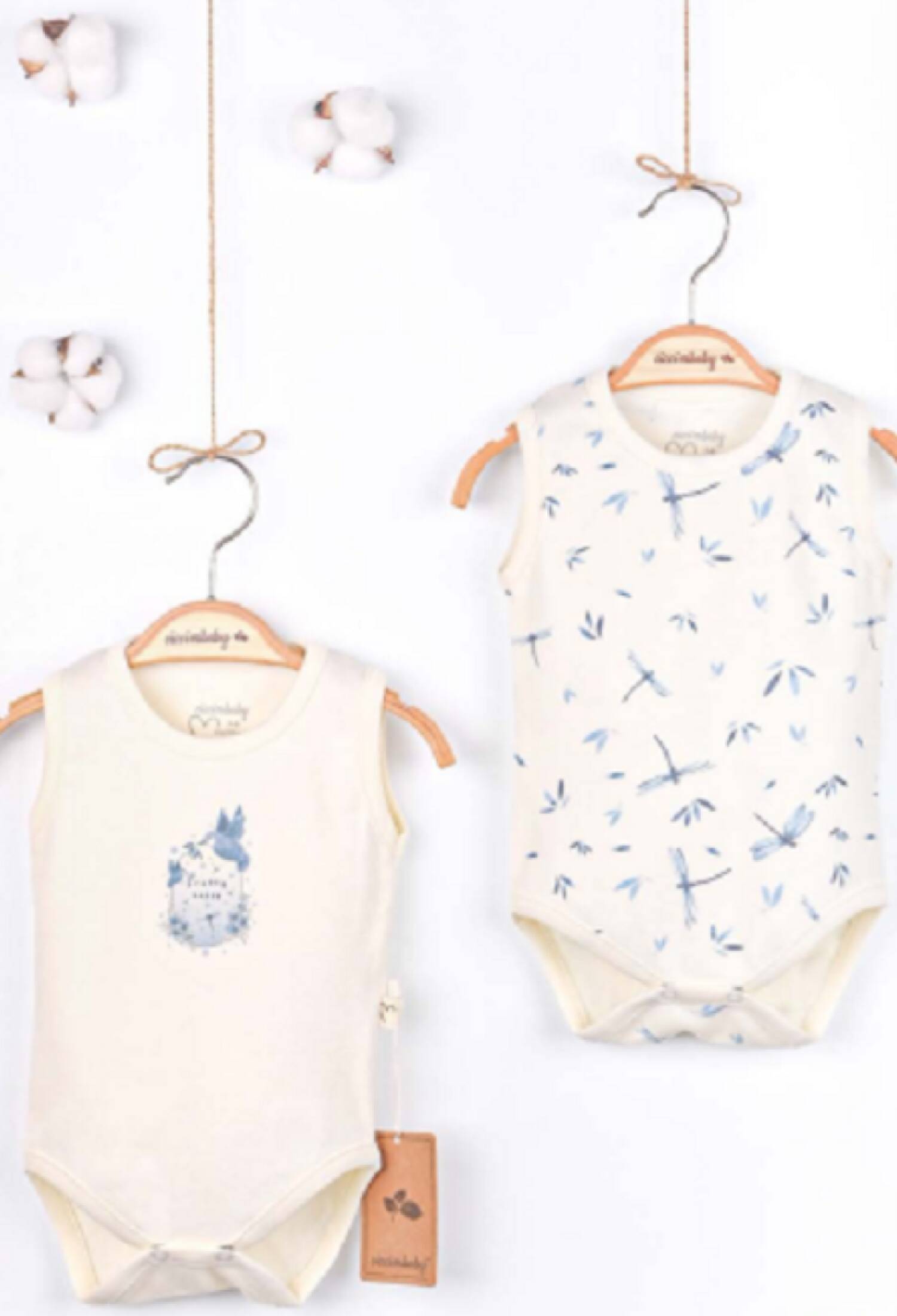 Toptan Kız Bebek 2'li Zıbın Takım 3-9M 1043-4944 - 1043-4944 - Brand: Ciccimbaby - Kids & Bby Clothes From Peralane Kids Turkey