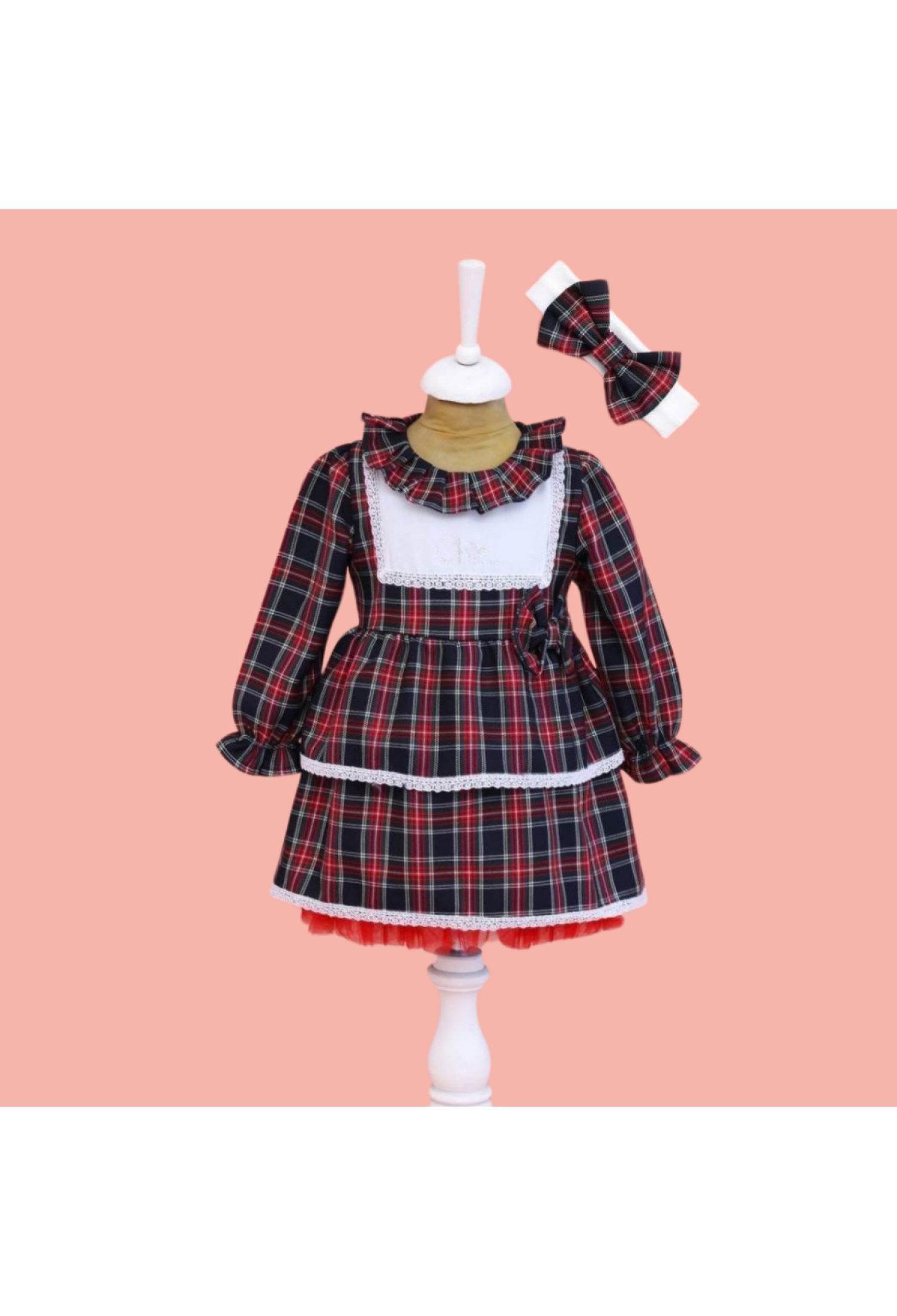 Toptan Kız Bebek Bandanalı Elbise 9-24M 1049-6519 - 1049-6519 - Brand: Lilax - Kids & Bby Clothes From Peralane Kids Turkey