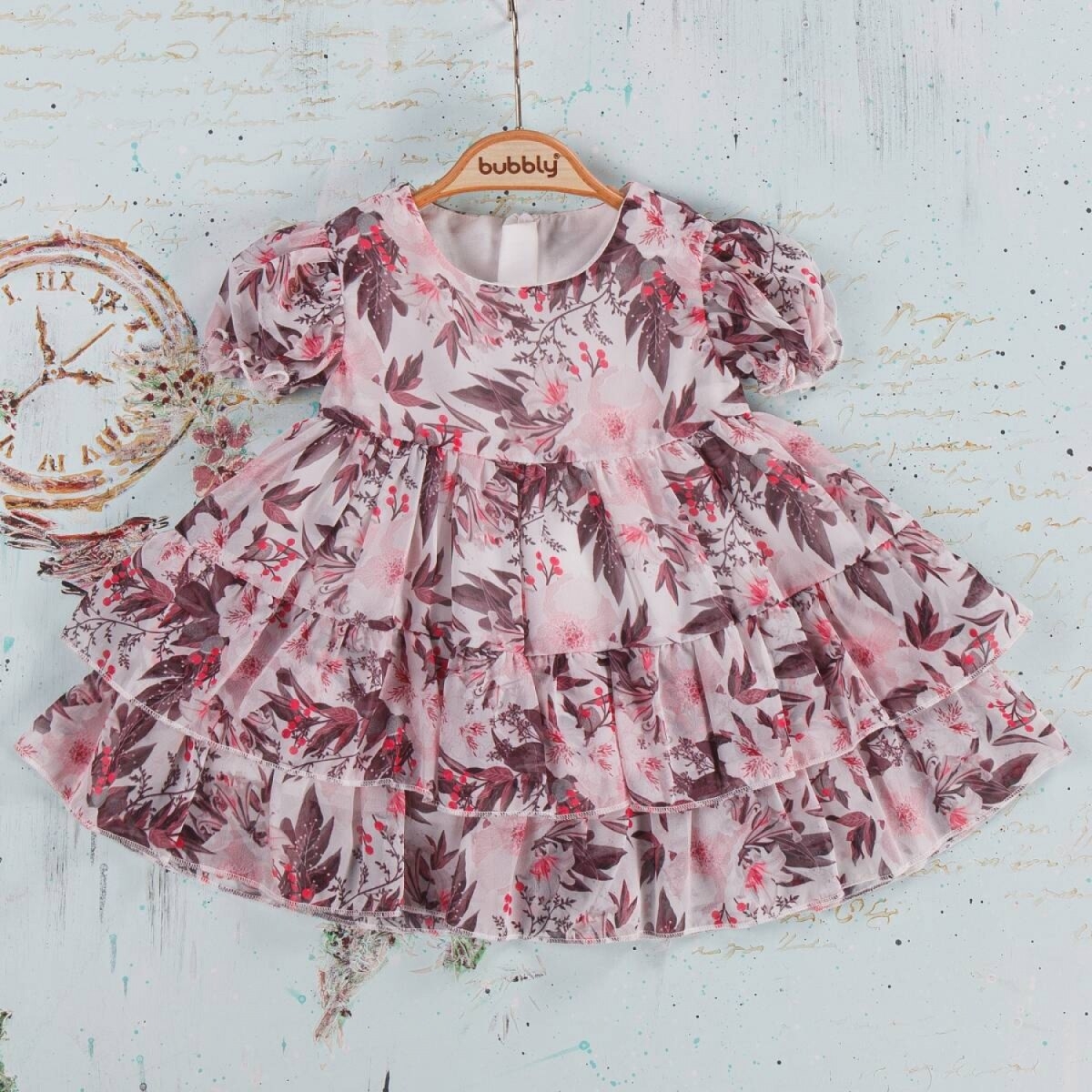 Toptan Kız Bebek Elbise 6-24M 2035-266 - 2035-266 - Brand: Bubbly - Kids & Bby Clothes From Peralane Kids Turkey