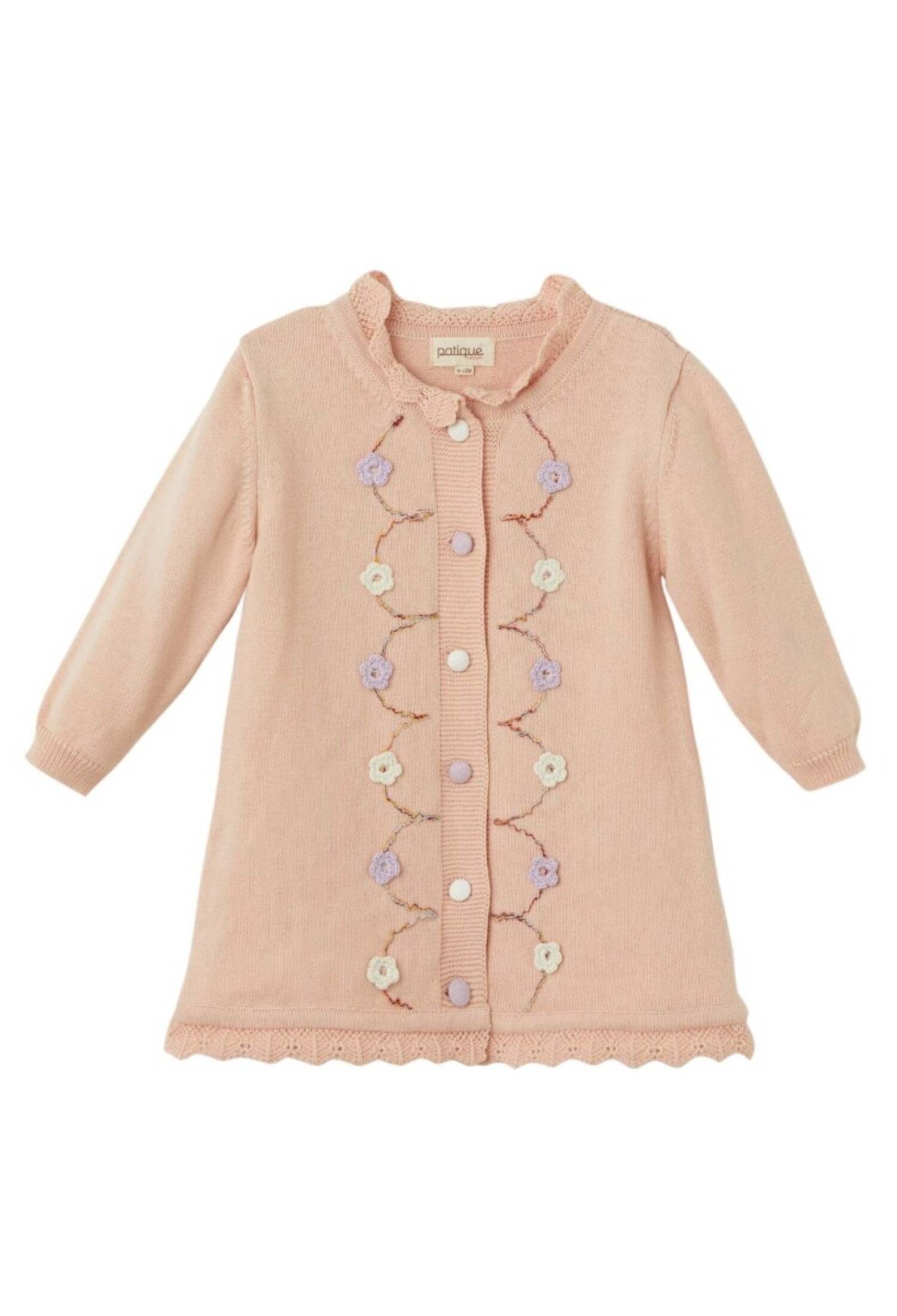 Toptan Kız Bebek Organik Pamuk Elbise 6-36M 1061-21138 - 1061-21138 - Brand: Uludağ Triko - Kids & Bby Clothes From Peralane Kids Turkey