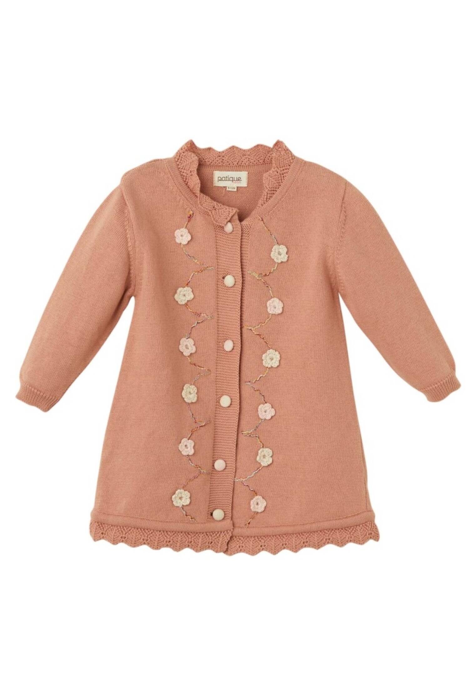 Toptan Kız Bebek Organik Pamuk Elbise 6-36M 1061-21138 - 1061-21138 - Brand: Uludağ Triko - Kids & Bby Clothes From Peralane Kids Turkey