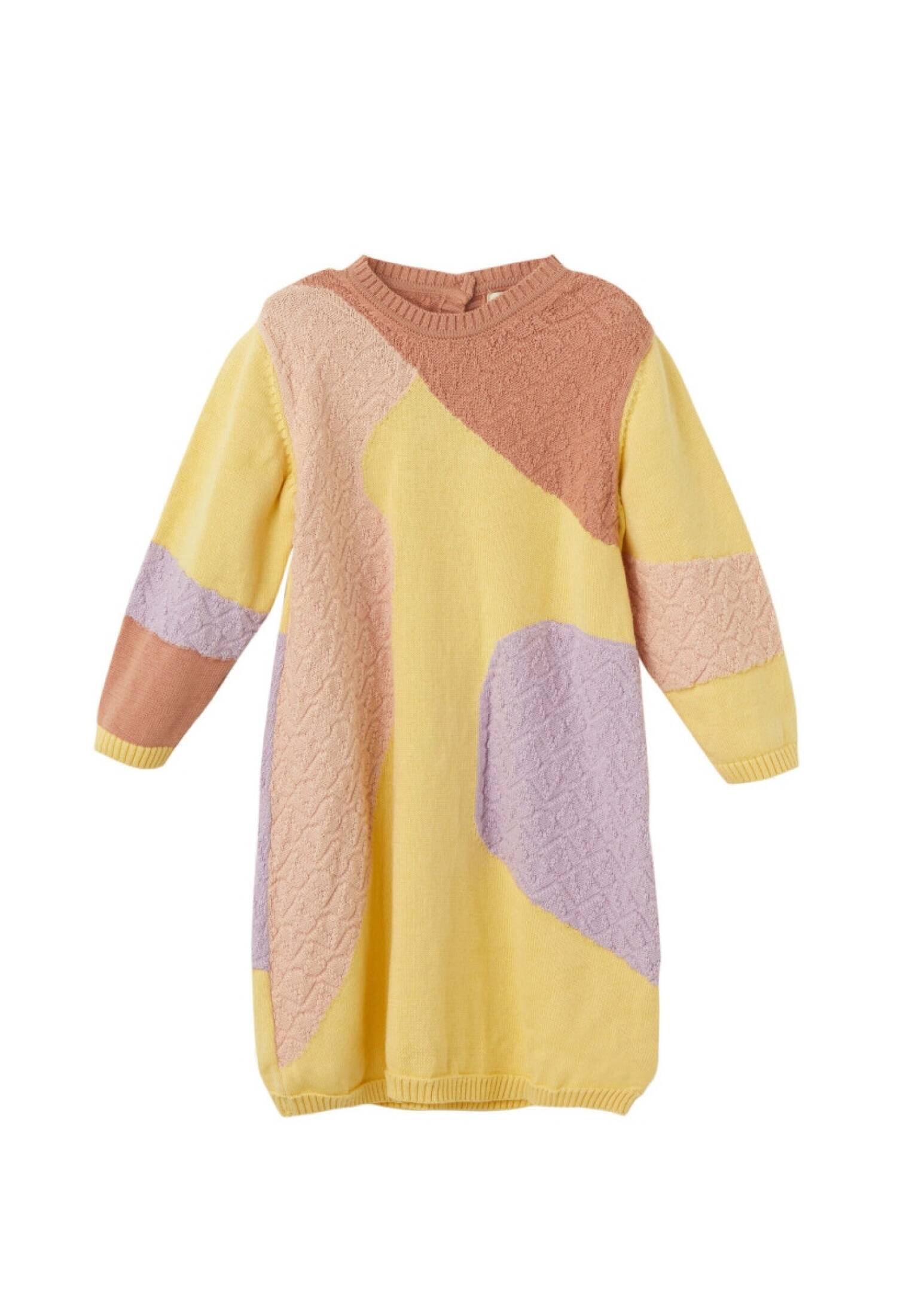 Toptan Kız Bebek Organik Pamuk Elbise 6-36M 1061-21139 - 1061-21139 - Brand: Uludağ Triko - Kids & Bby Clothes From Peralane Kids Turkey