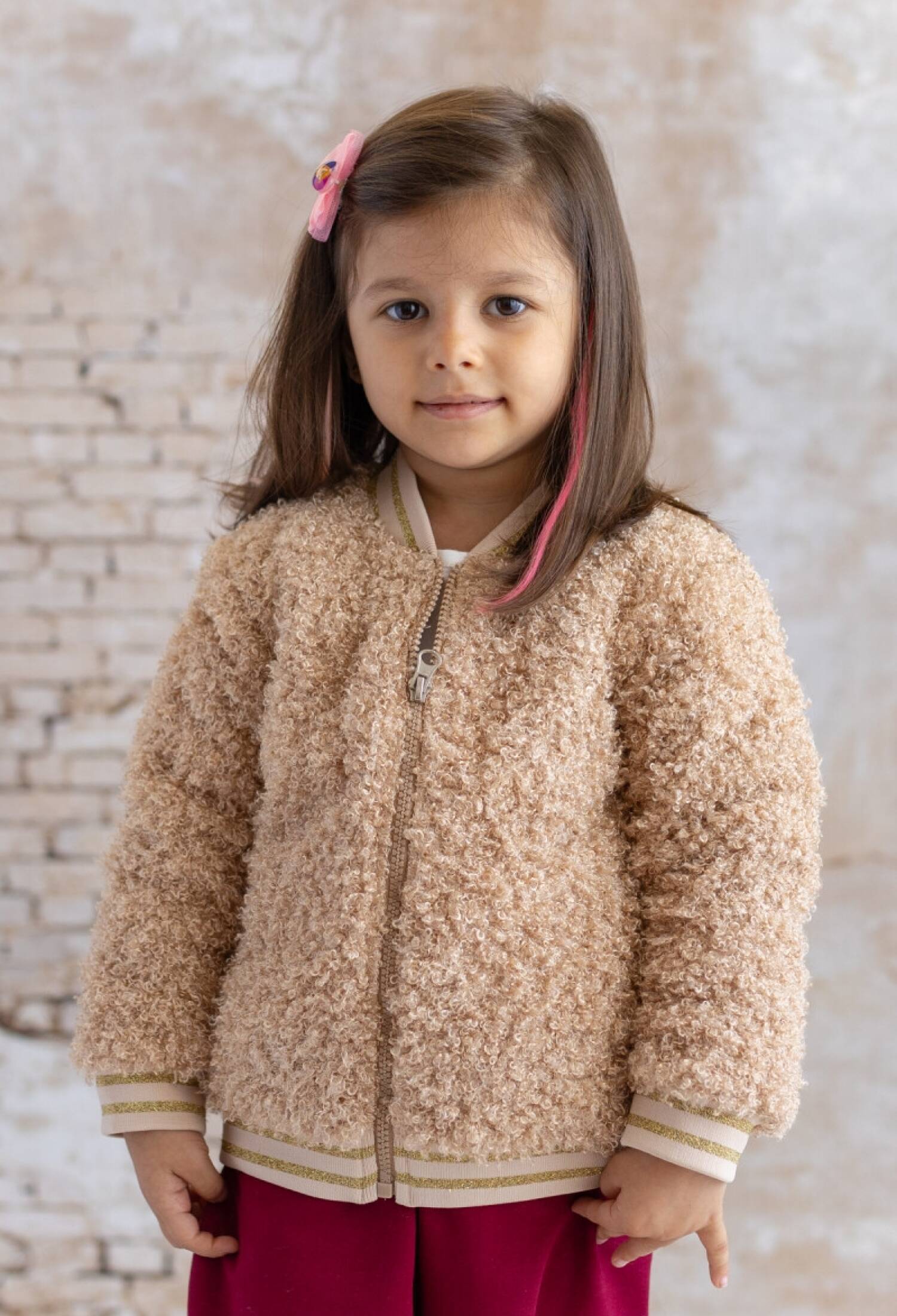 Toptan Kız Bebek Peluş Mont 6-28M 1070-252M2KPE22 - 1070-252M2KPE22 - Brand: Zeyland - Kids & Bby Clothes From Peralane Kids Turkey