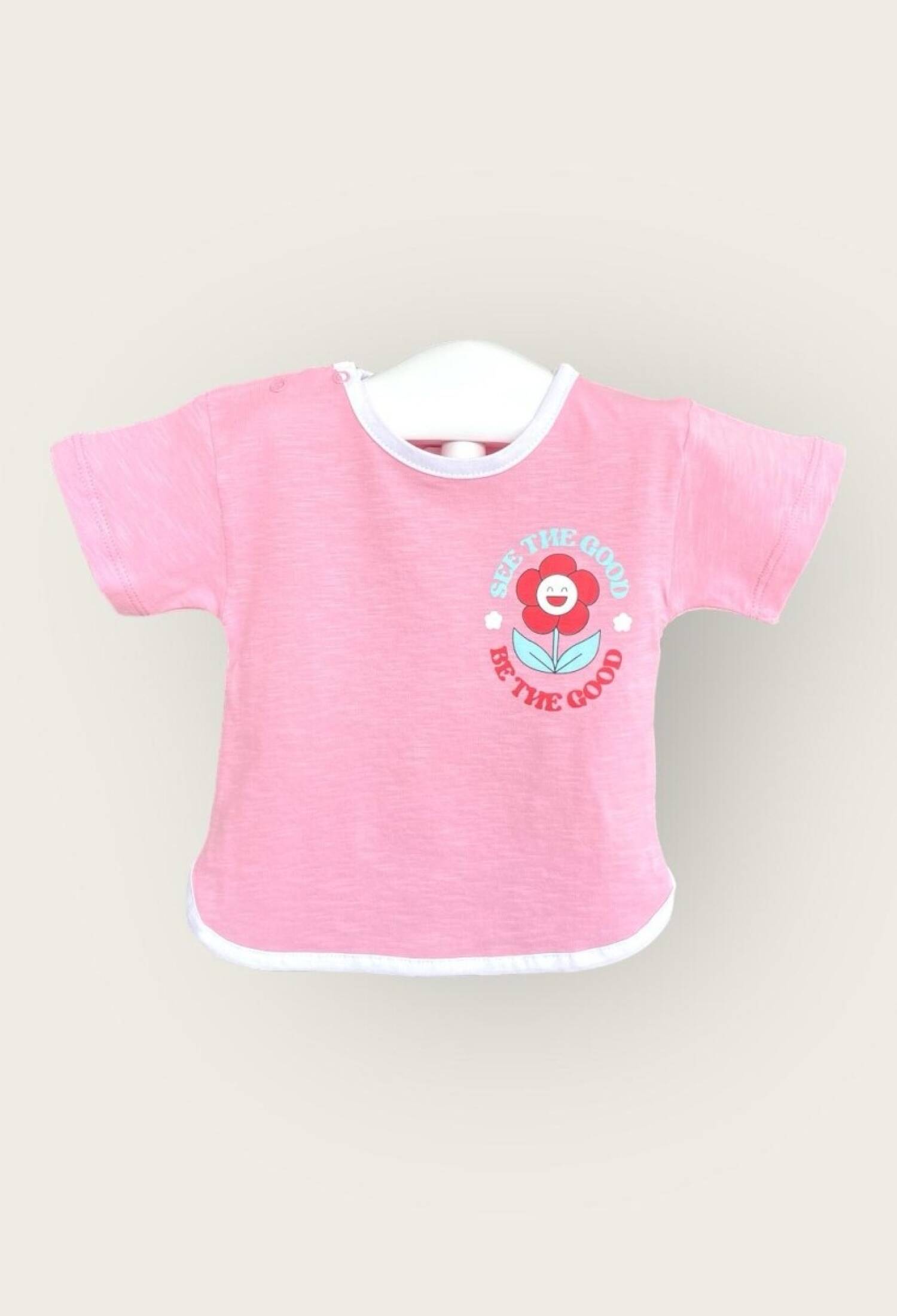 Toptan Kız Bebek Tişört 6-18M 2047-3501 - 2047-3501 - Brand: Algiy Mini - Kids & Bby Clothes From Peralane Kids Turkey