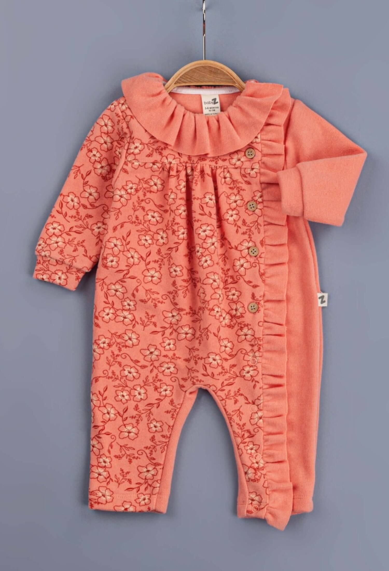 Toptan Kız Bebek Tulum 3-12M 1097-5417 - 1097-5417 - Brand: BabyZ - Kids & Bby Clothes From Peralane Kids Turkey