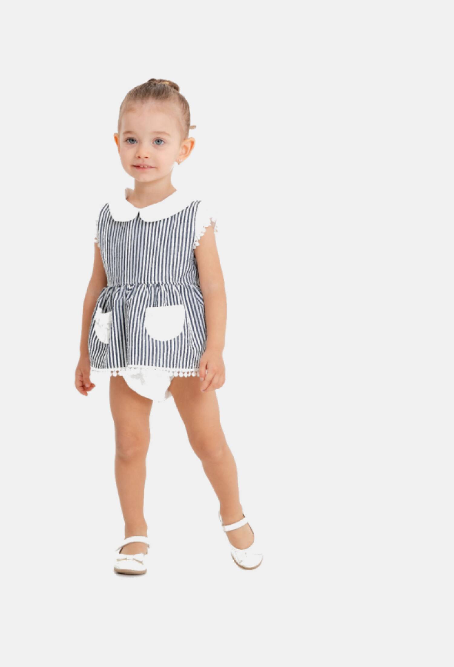 Toptan Kız Bebek Tulum 6-18M 1031-5911 - 1031-5911 - Brand: KidsRoom - Kids & Bby Clothes From Peralane Kids Turkey