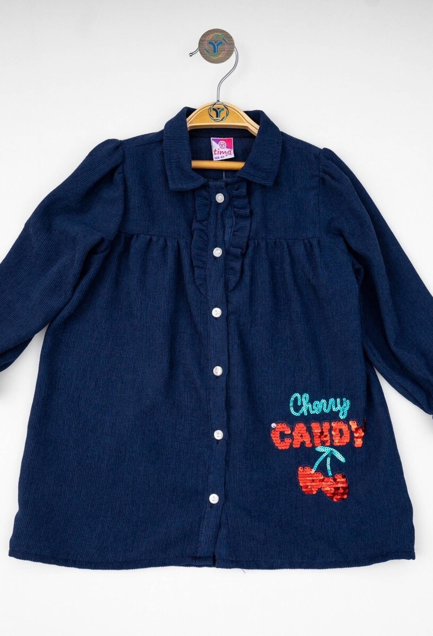 Toptan Kız Bebek Tunik 6-24M 1018-T4KDÜ042223261 - 1018-T4KDÜ042223261 - Brand: Timo - Kids & Bby Clothes From Peralane Kids Turkey