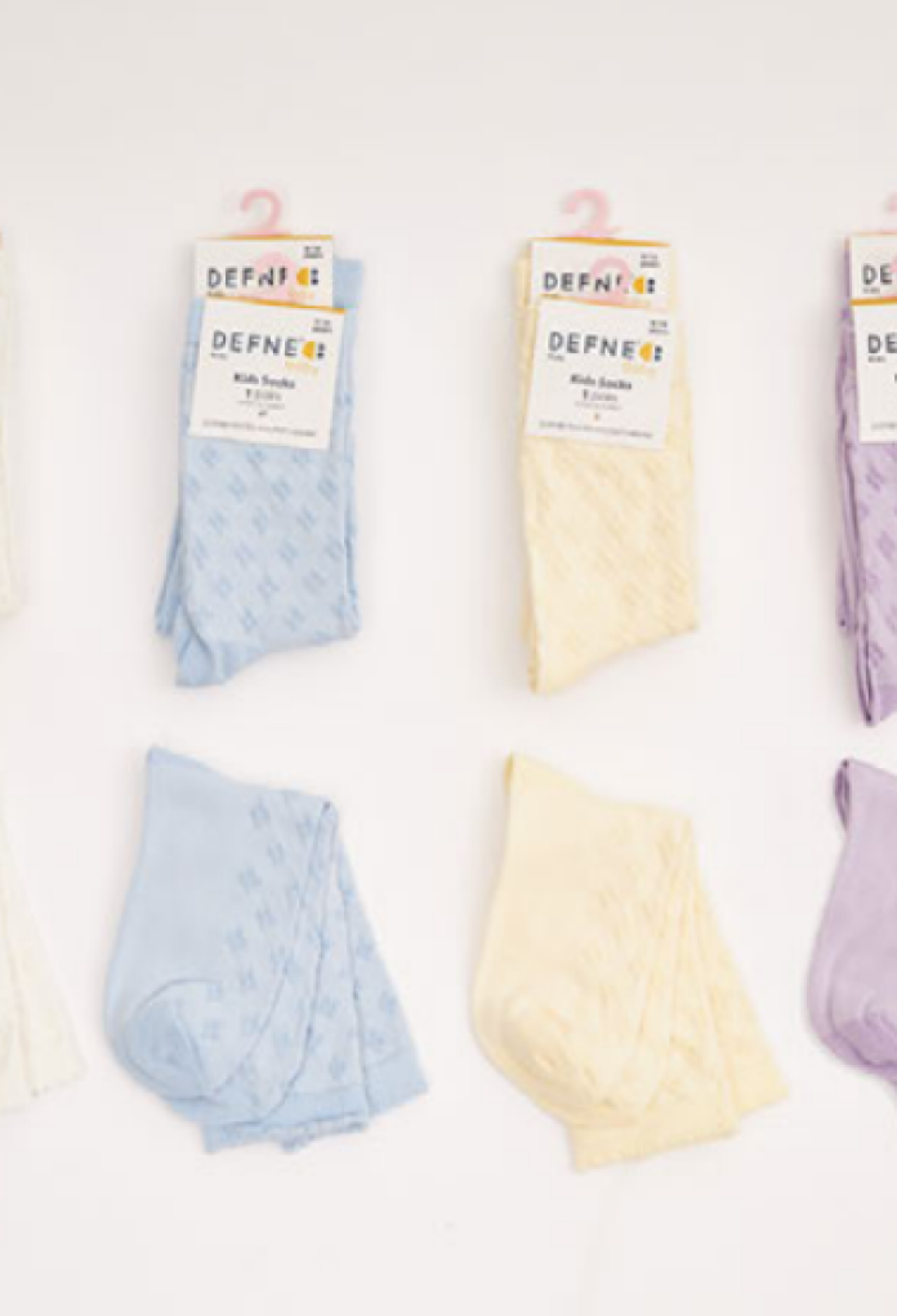 Toptan Kız Çocuk 12 Çift Çorap 1064-DFN1Ç-K001-22(11-12) - 1064-DFN1Ç-K001-22(11-12) - Brand: Defne - Kids & Bby Clothes From Peralane Kids Turkey