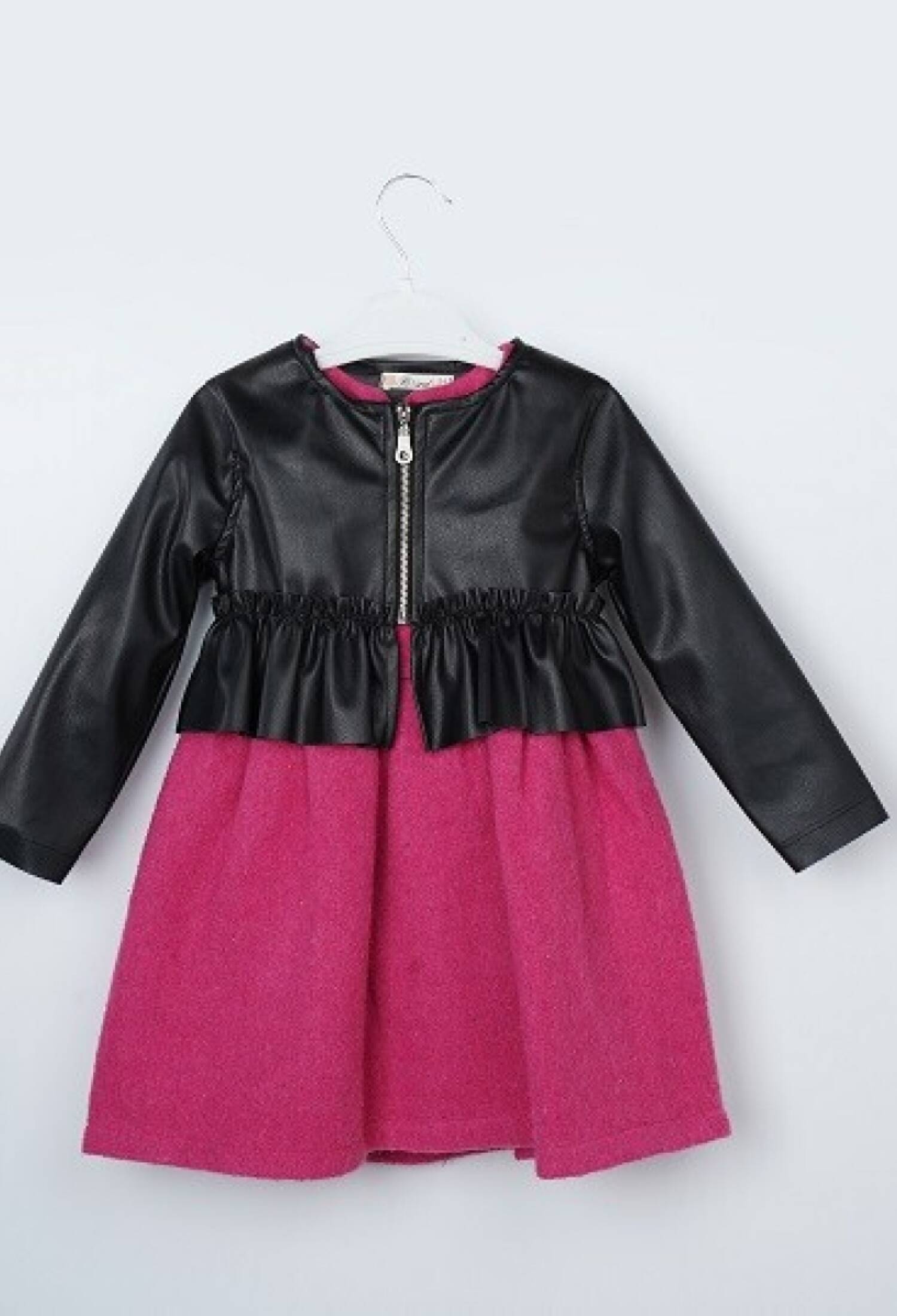 Toptan Kız Çocuk 2'li Ceket ve Elbise Takım 3-6Y 1016-23249 - 1016-23249 - Brand: Büşra Bebe - Kids & Bby Clothes From Peralane Kids Turkey