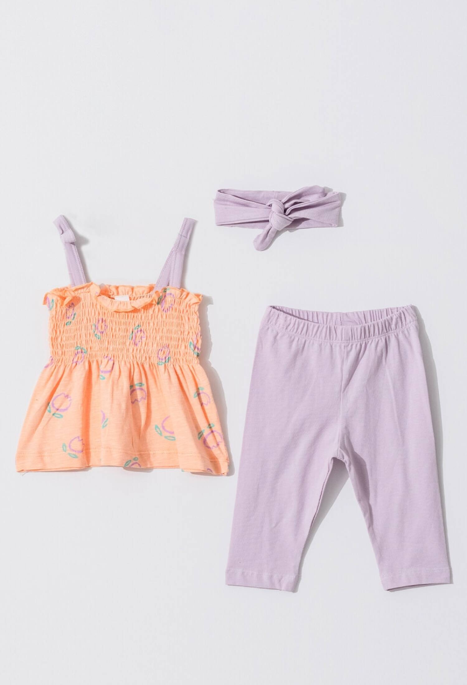 Toptan Kız Çocuk 2'li Taçlı Askılı Bluz ve Tayt Takım 2-5Y 1099-1254 - 1099-1254 - Brand: Tuffy - Kids & Bby Clothes From Peralane Kids Turkey