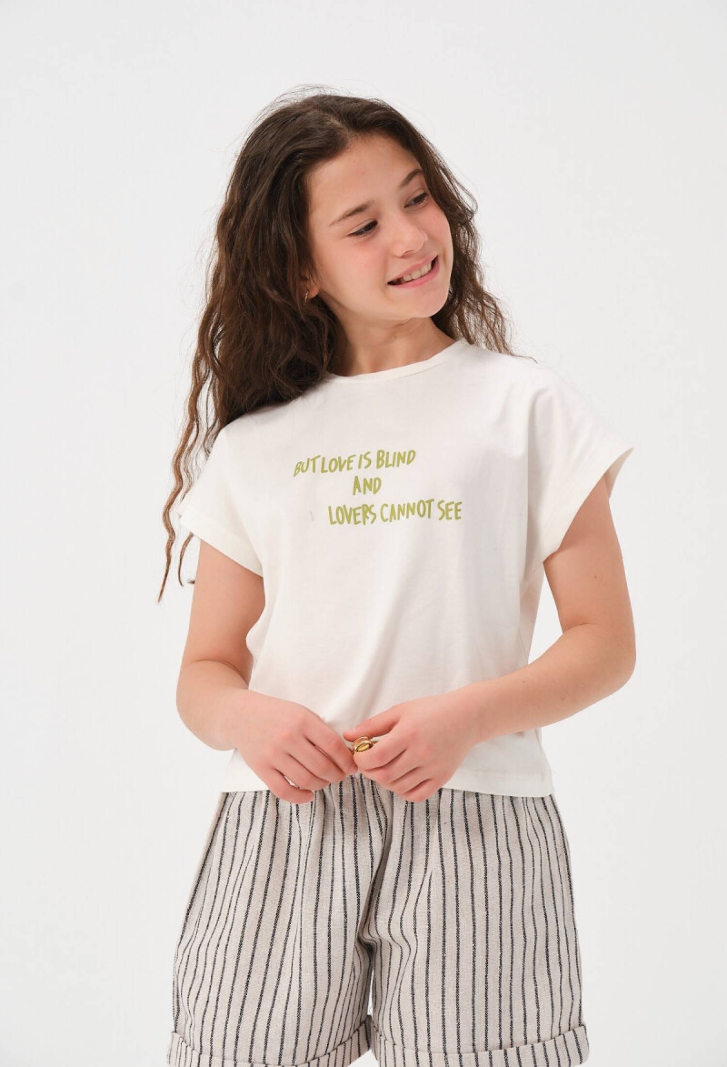 Toptan Kız Çocuk Baskılı T-shirt 8-15Y 2051-241Z4ALY51 - 2051-241Z4ALY51 - Brand: Jazziee - Kids & Bby Clothes From Peralane Kids Turkey