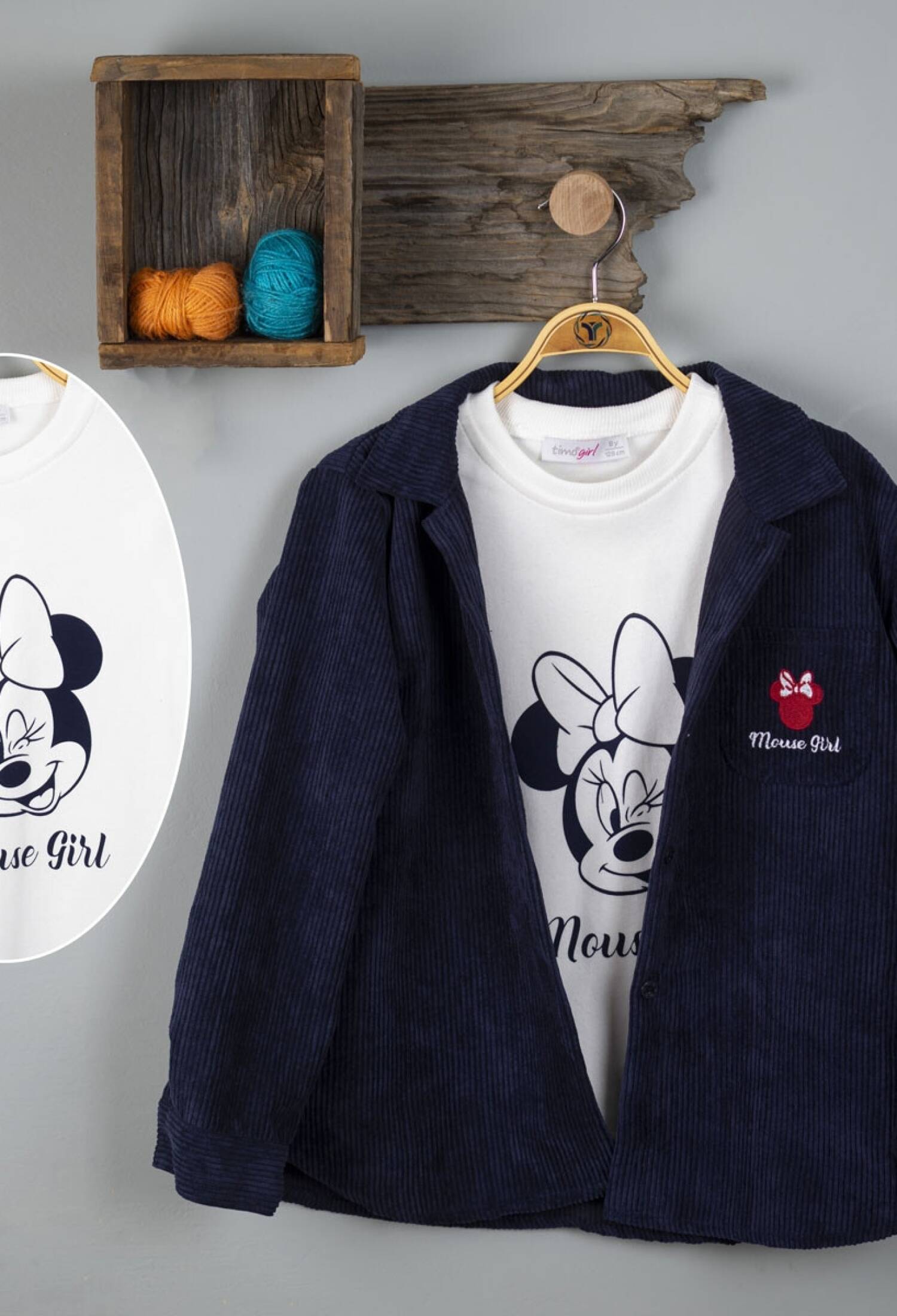 Toptan Kız Çocuk Baskılı Tişört ve Gömlek 6-9Y 1018-T3KDT014237683 - 1018-T3KDT014237683 - Brand: Timo - Kids & Bby Clothes From Peralane Kids Turkey