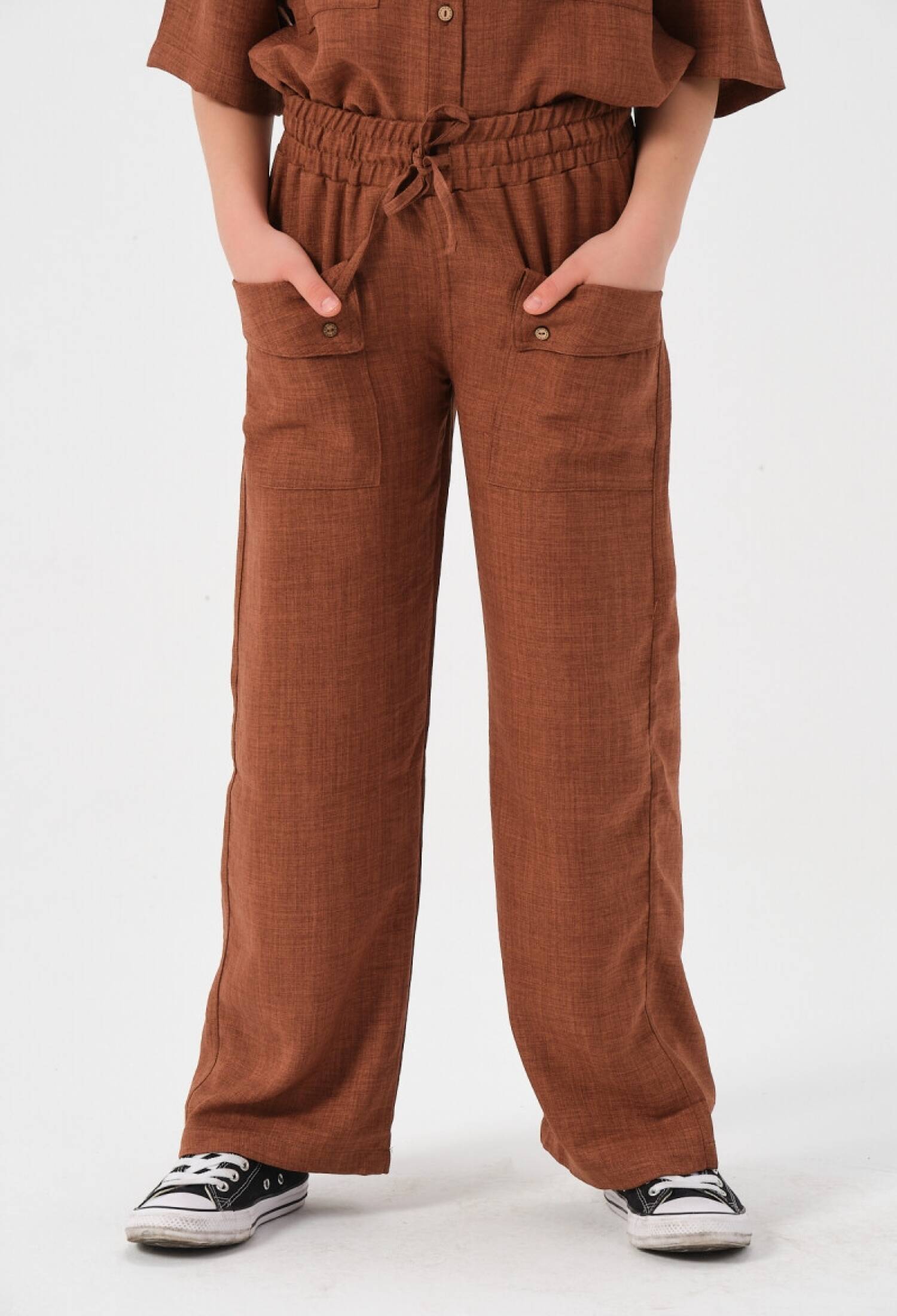 Toptan Kız Çocuk Cep Detaylı Pantolon 8-15Y 2051-241Z4ALM01 - 2051-241Z4ALM01 - Brand: Jazziee - Kids & Bby Clothes From Peralane Kids Turkey