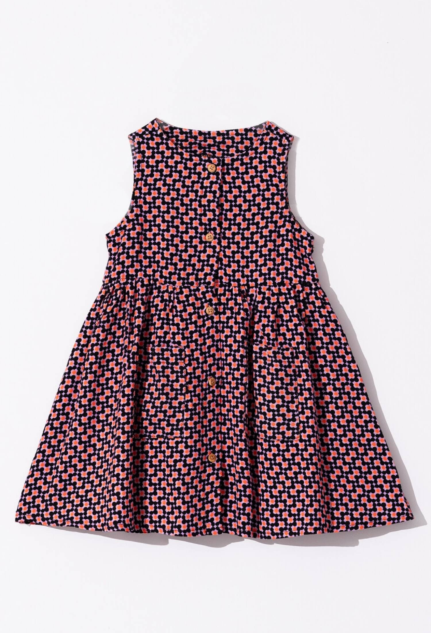 Toptan Kız Çocuk Desenli Elbise 2-5Y 1099-1297 - 1099-1297 - Brand: Tuffy - Kids & Bby Clothes From Peralane Kids Turkey