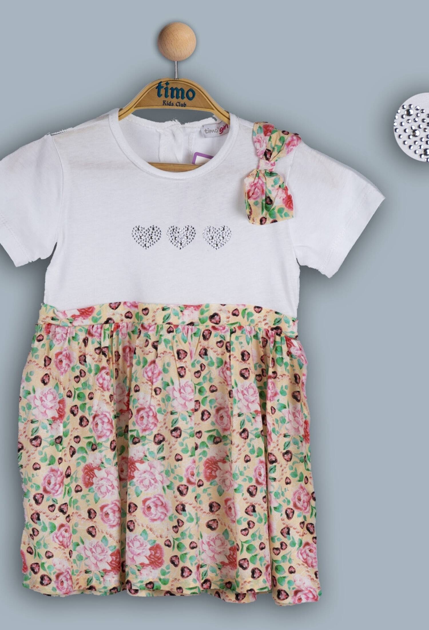 Toptan Kız Çocuk Elbise 2-5Y 1018-TK4DÜ012243422 - 1018-TK4DÜ012243422 - Brand: Timo - Kids & Bby Clothes From Peralane Kids Turkey