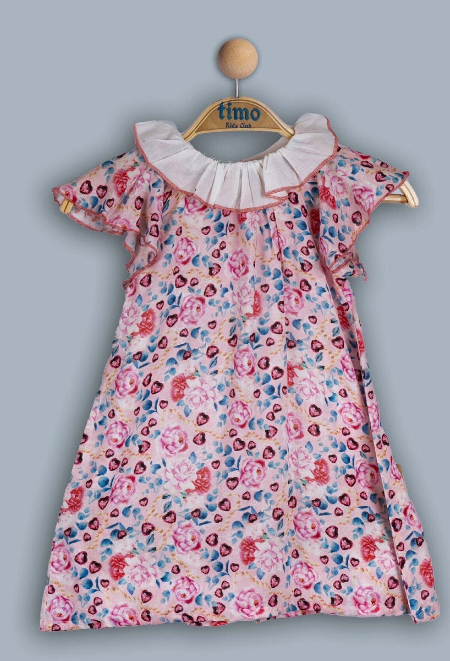 Toptan Kız Çocuk Elbise 2-5Y 1018-TK4DÜ012243712 - 1018-TK4DÜ012243712 - Brand: Timo - Kids & Bby Clothes From Peralane Kids Turkey