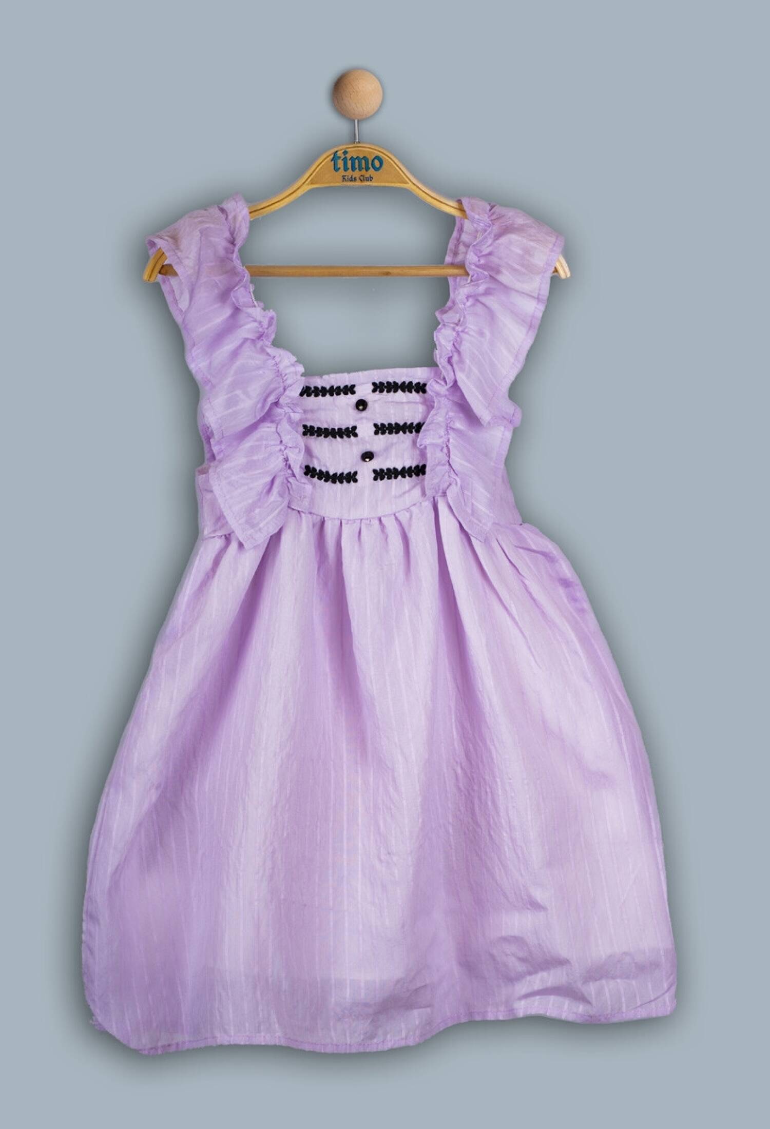 Toptan Kız Çocuk Elbise 2-5Y 1018-TK4DÜ042242332 - 1018-TK4DÜ042242332 - Brand: Timo - Kids & Bby Clothes From Peralane Kids Turkey